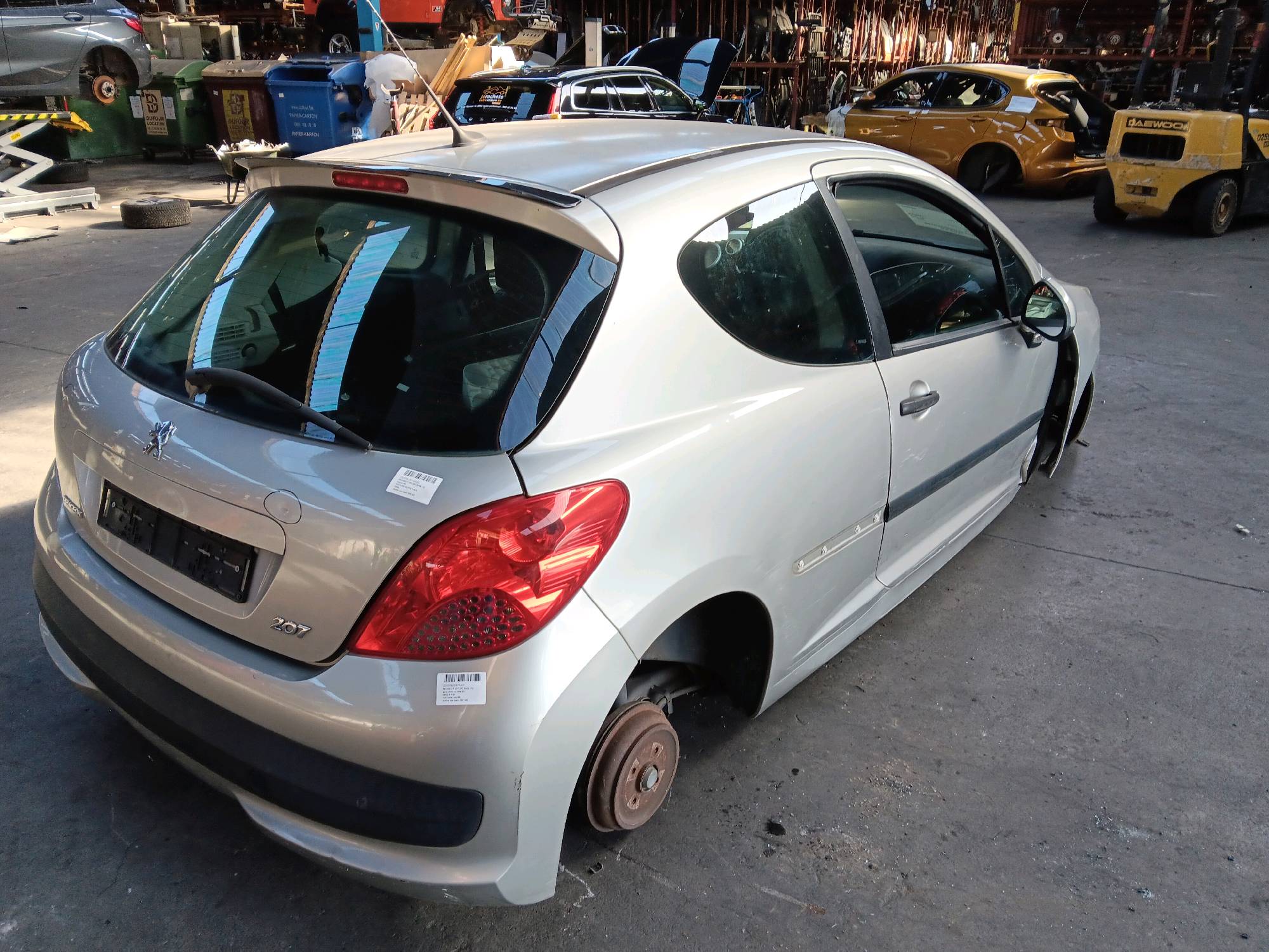 Lichtblok rechts achter Peugeot 207 2006 -12