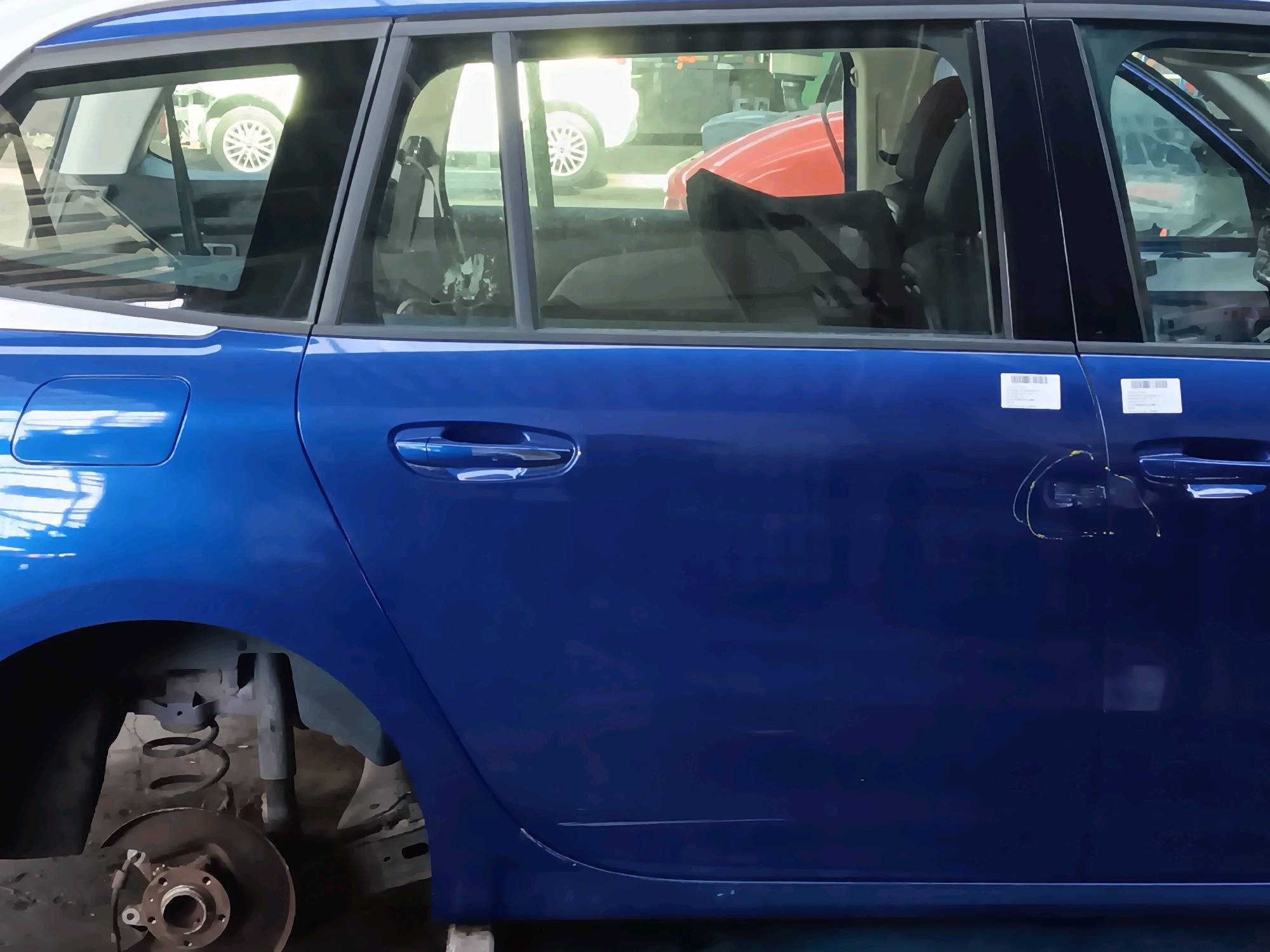 Deur rechts achteraan Citroen 