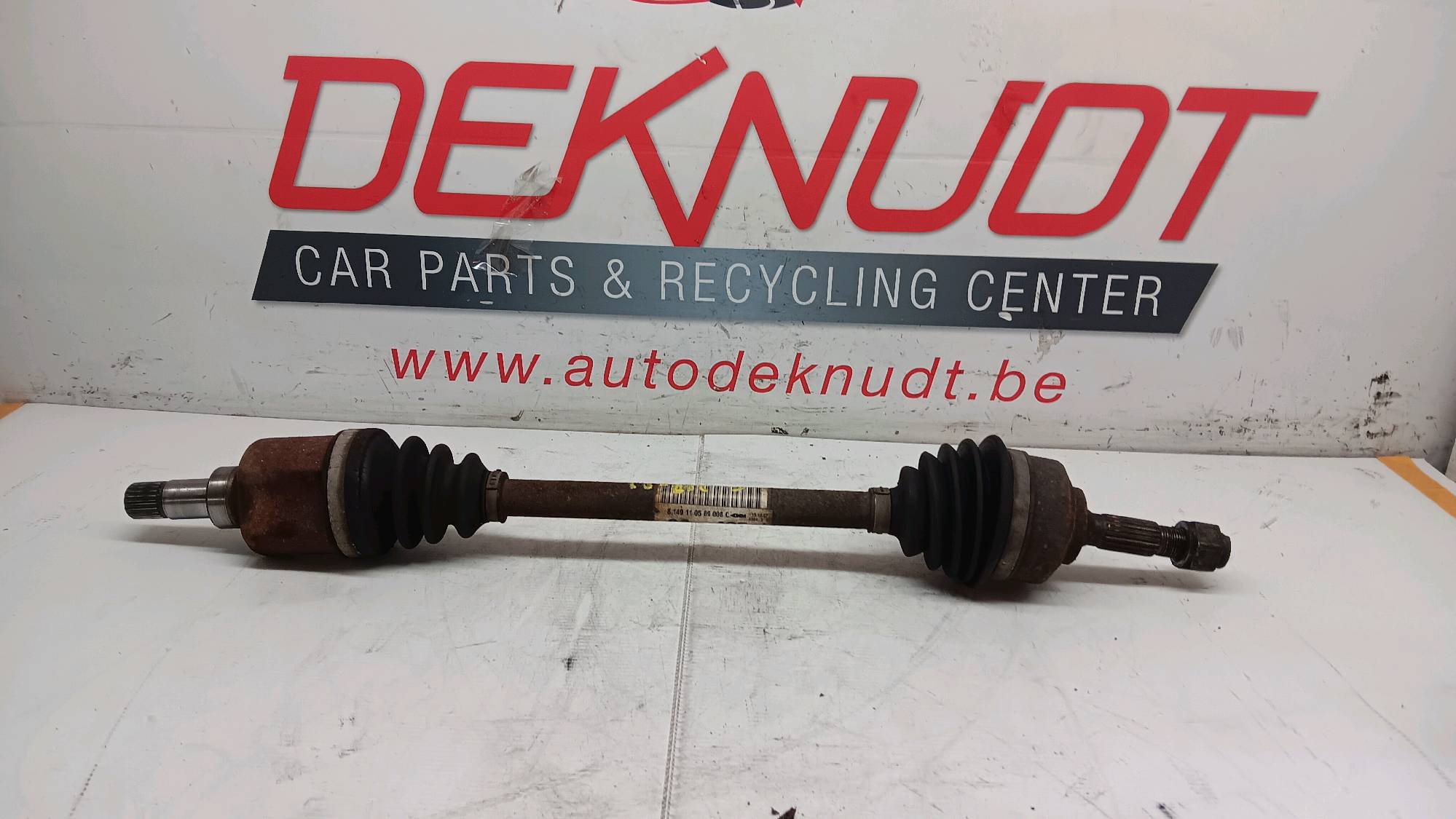 Kardan links voor Peugeot 207 2006 -12