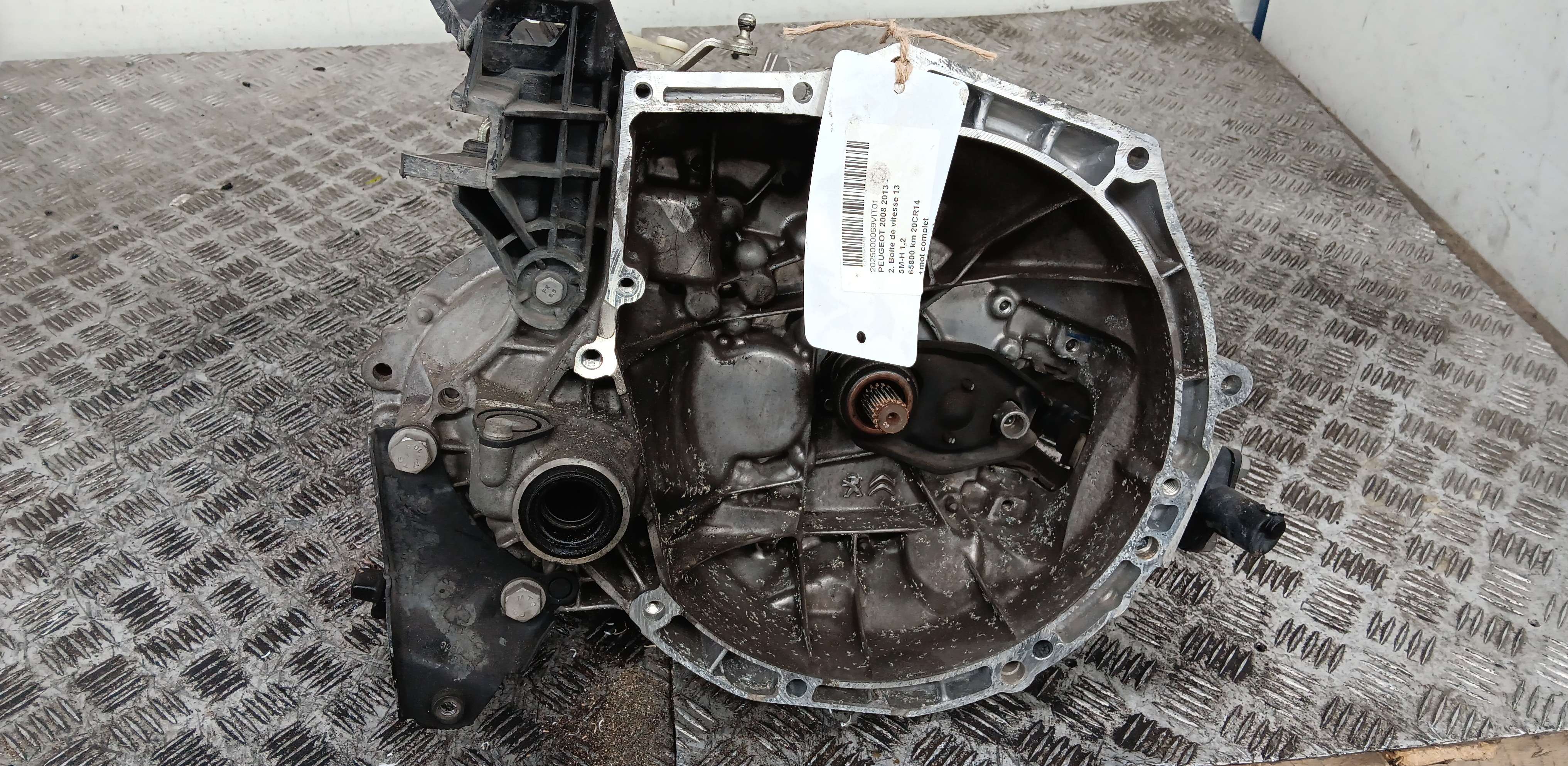 2. Versnelingbak Peugeot 2008 I 2013 - 16