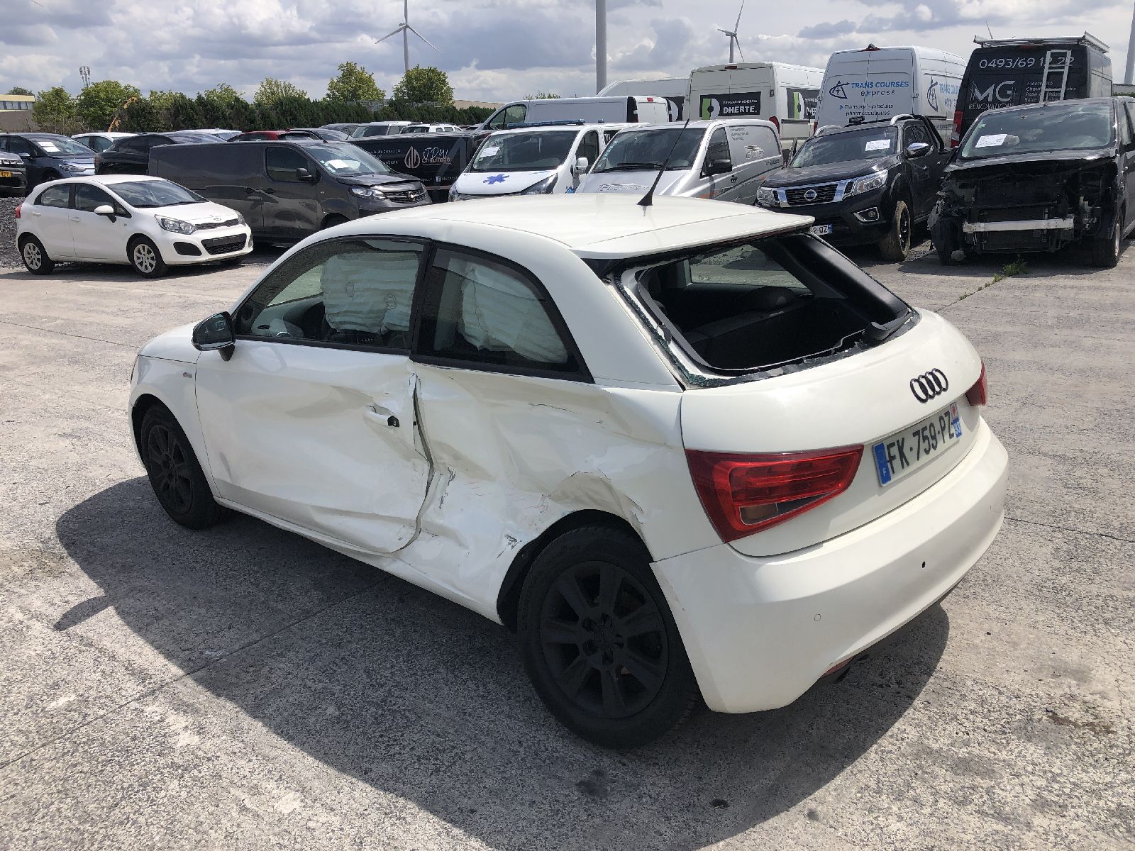 Lichtblok links achter Audi A1 8X 2010 - 14