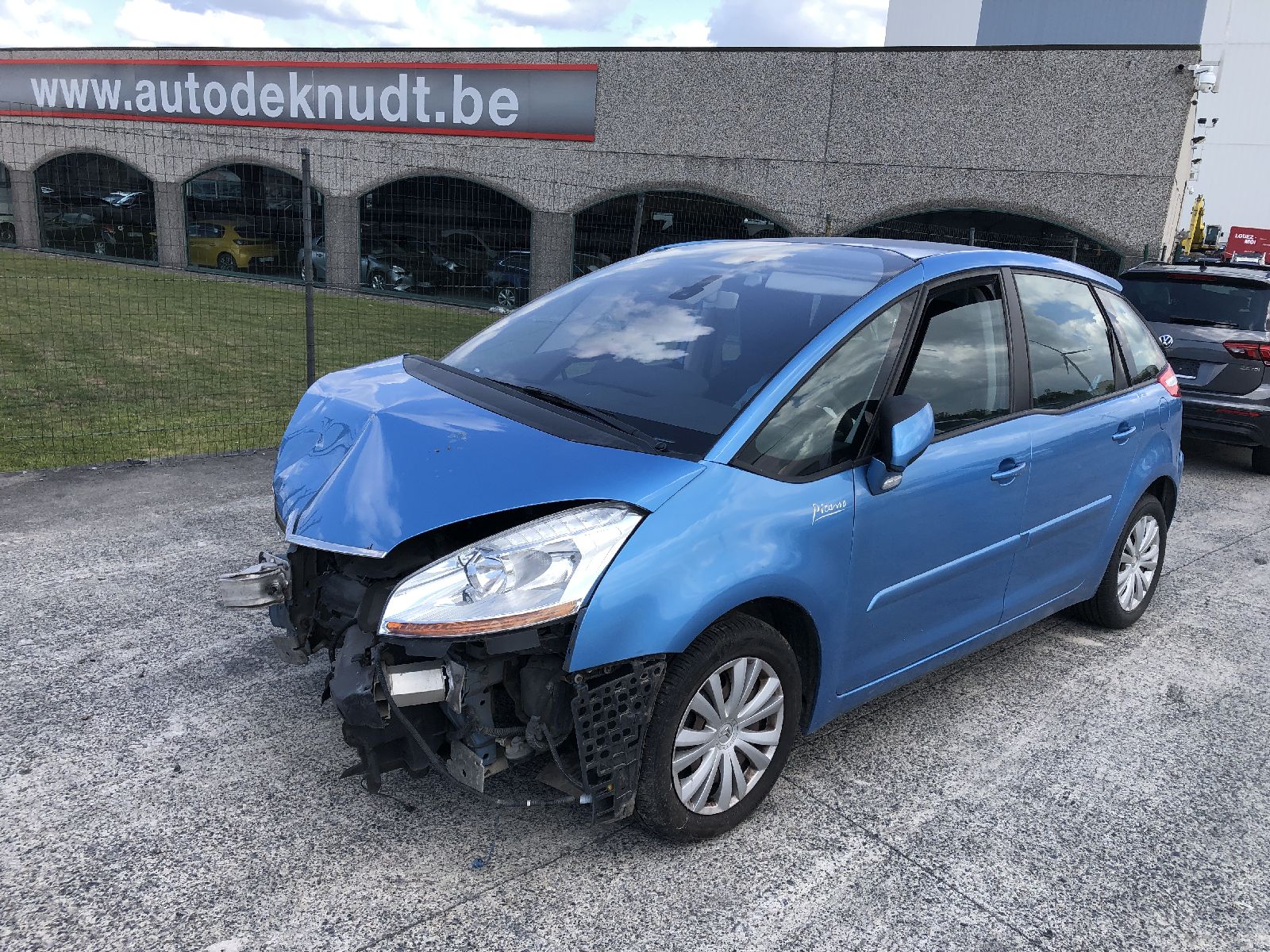 Vleugel links voor Citroen C4 PICASSO 2007 - 13