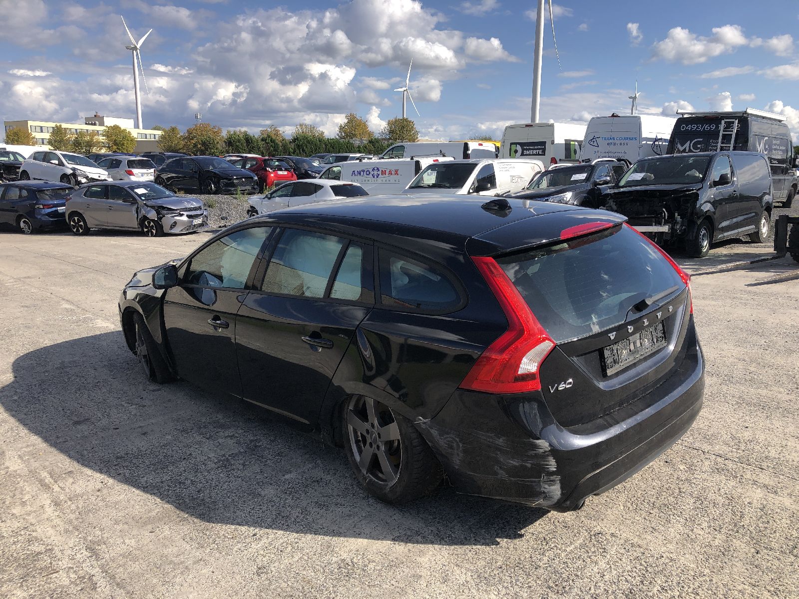 Lichtblok links achter Volvo V 60 2010 -