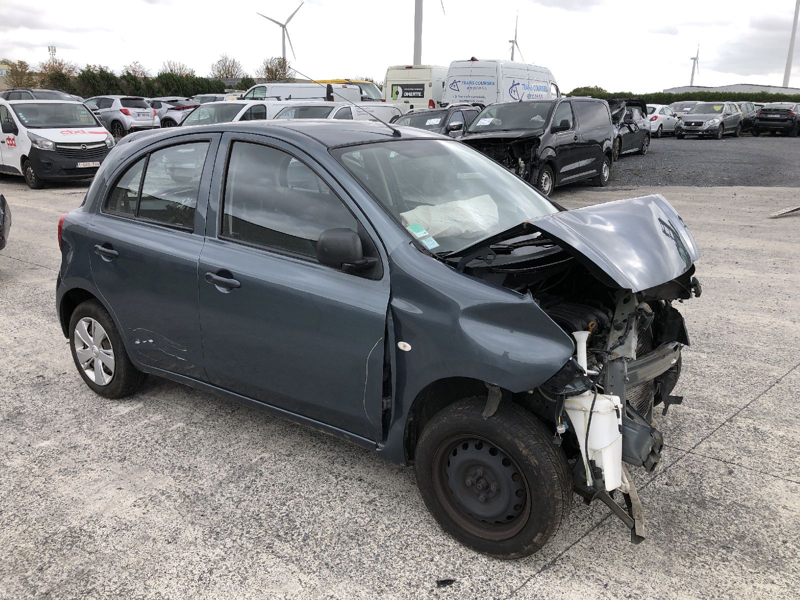 Buitenspiegel rechts Manueel Nissan MICRA - K13 2010 - 16