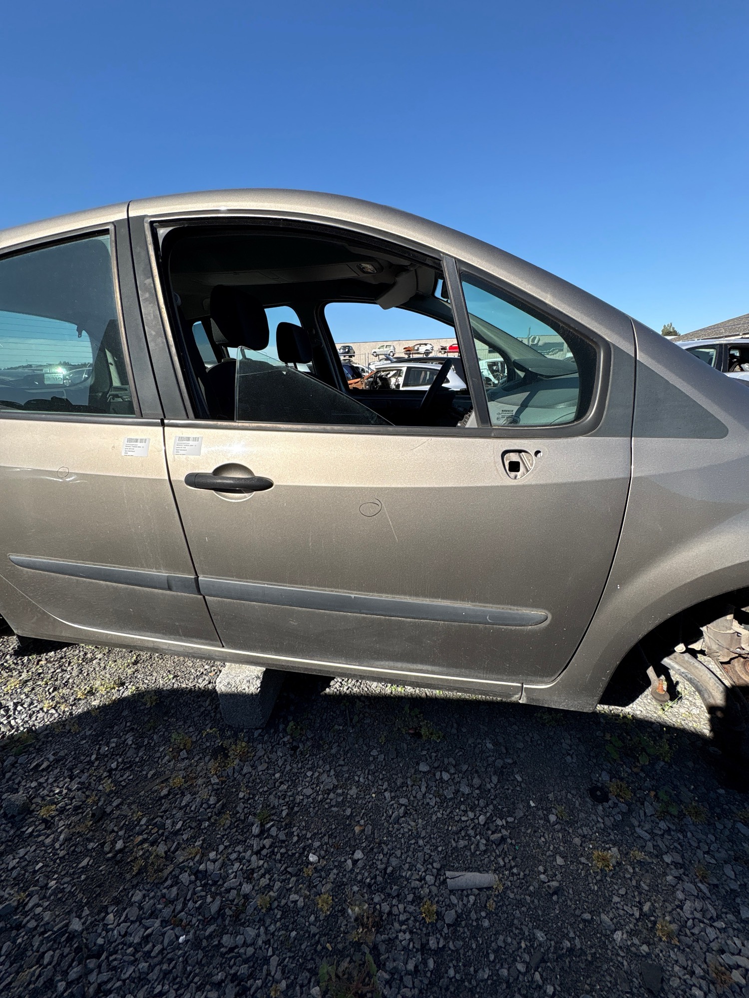 Deur rechts voor Renault MODUS I 2007 - 12