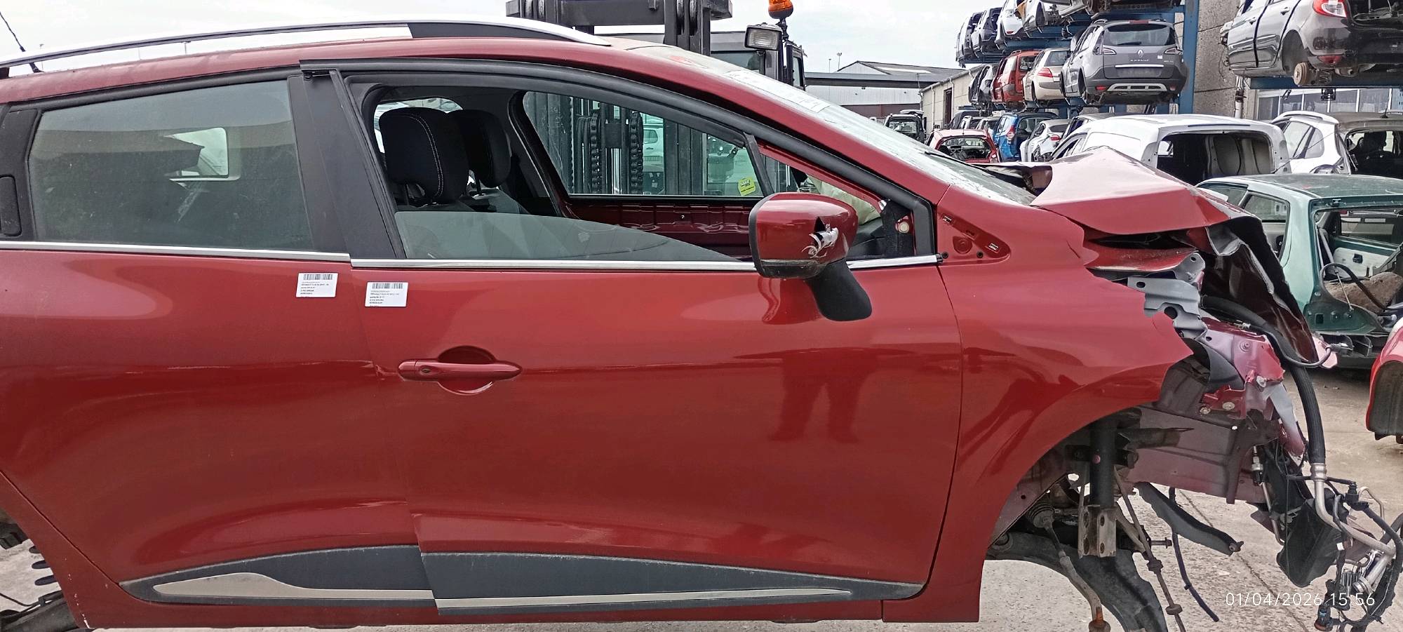 Deur rechts voor Renault CLIO IV 2012 - 19