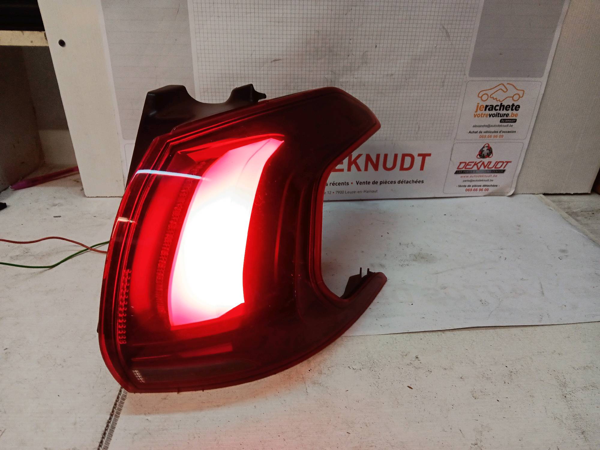 Lichtblok rechts achter Peugeot 2008 I 2016 - 19