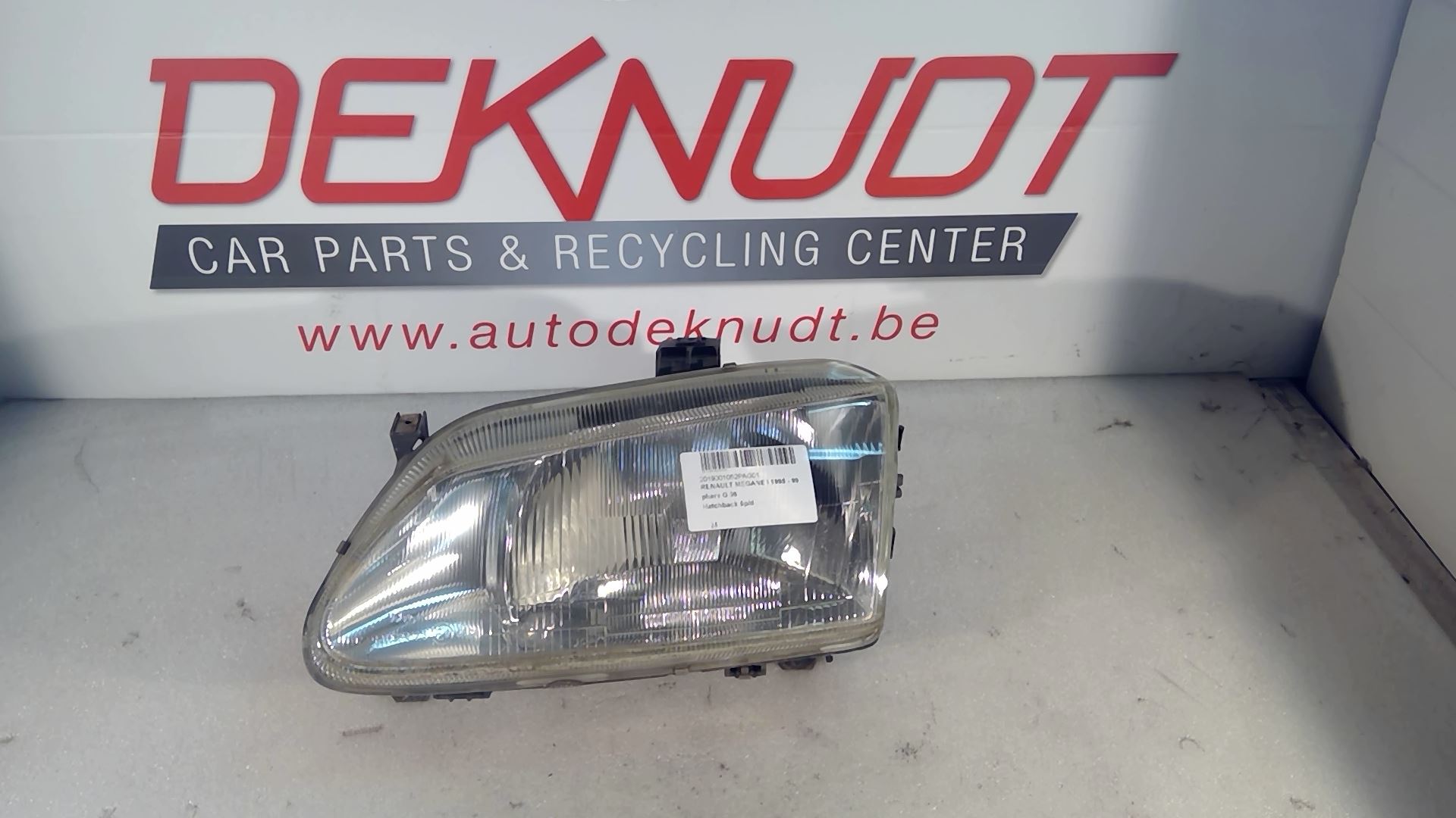 Koplamp links voor Renault MEGANE I 1995 - 99
