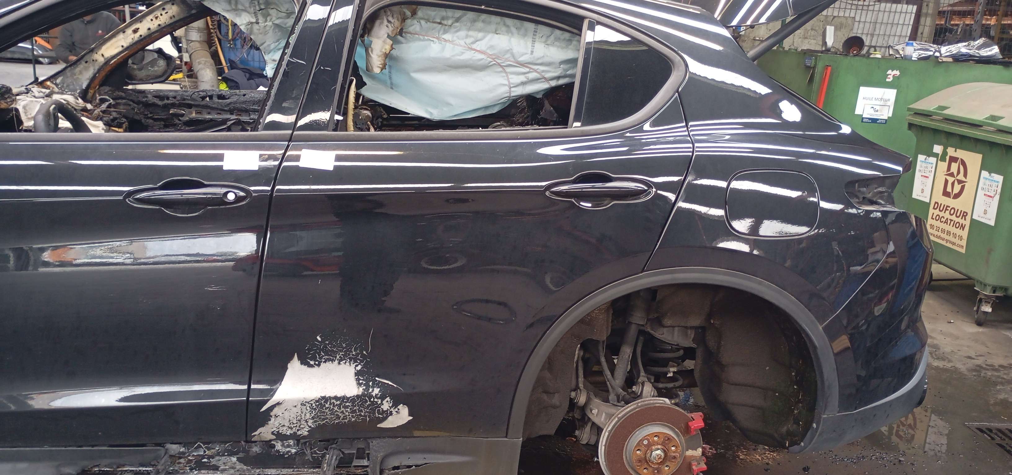 Deur links achter Alfa Romeo STELVIO 2016 - 19