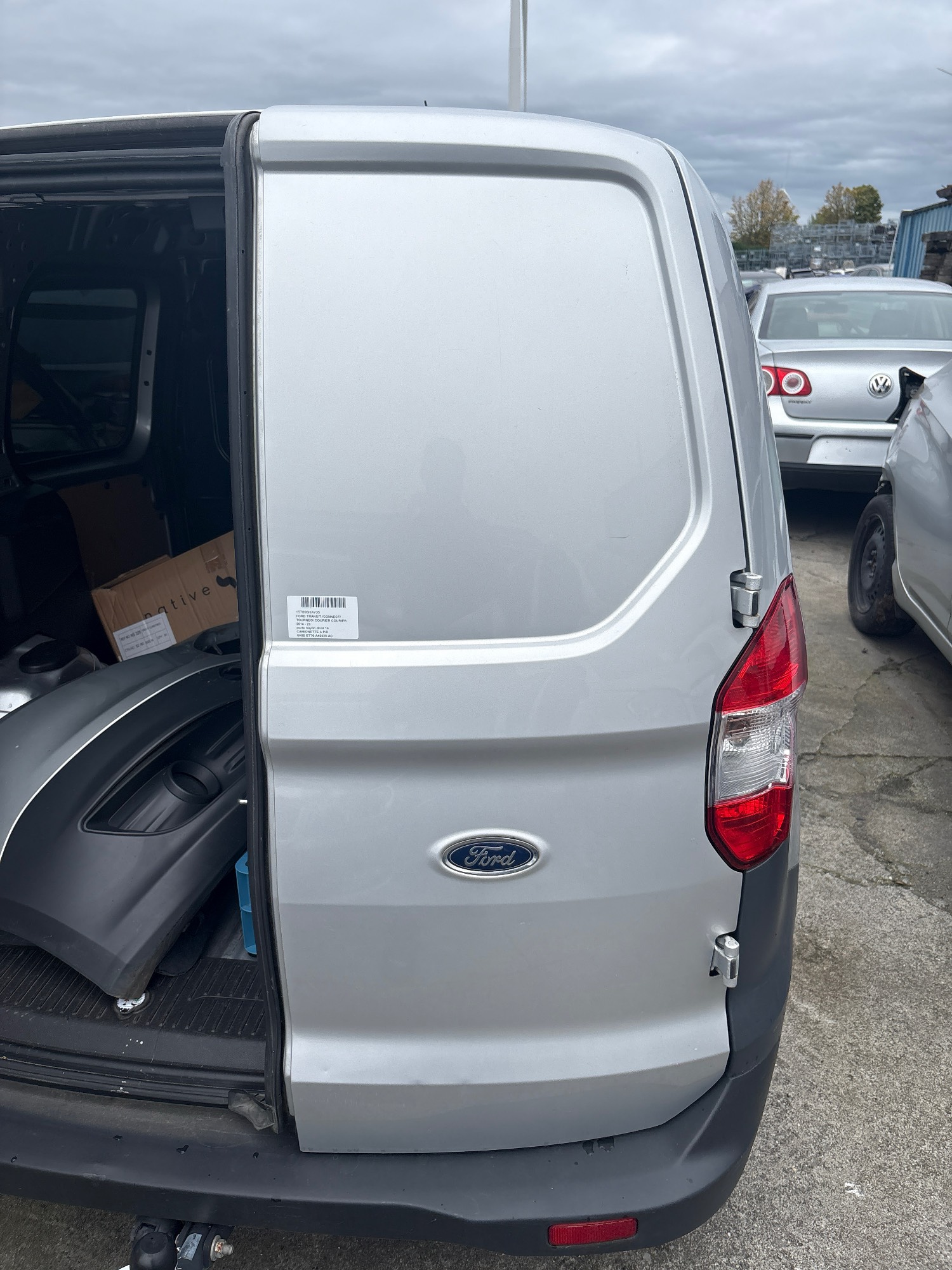 Achter deur koffer rechts Ford COURIER 2014 - 23
