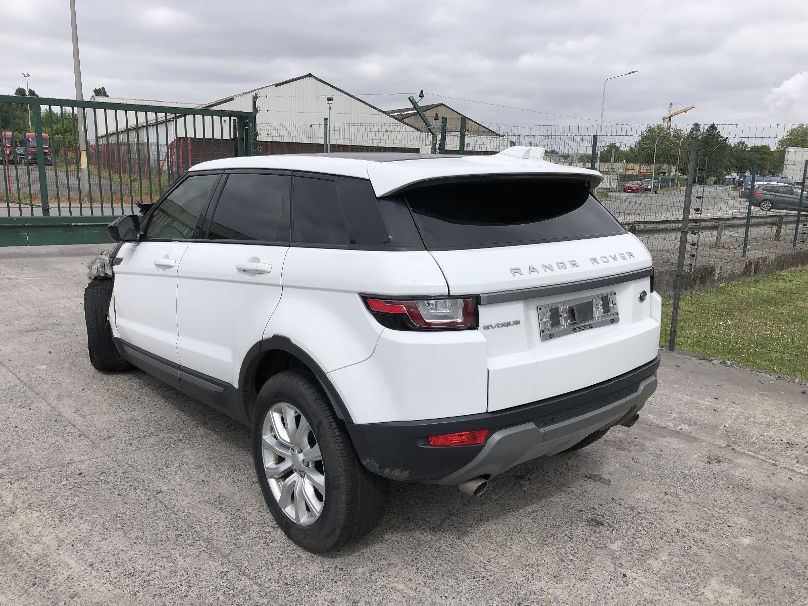 Bumper achter met sensor Land Rover EVOQUE I 2015 - 19