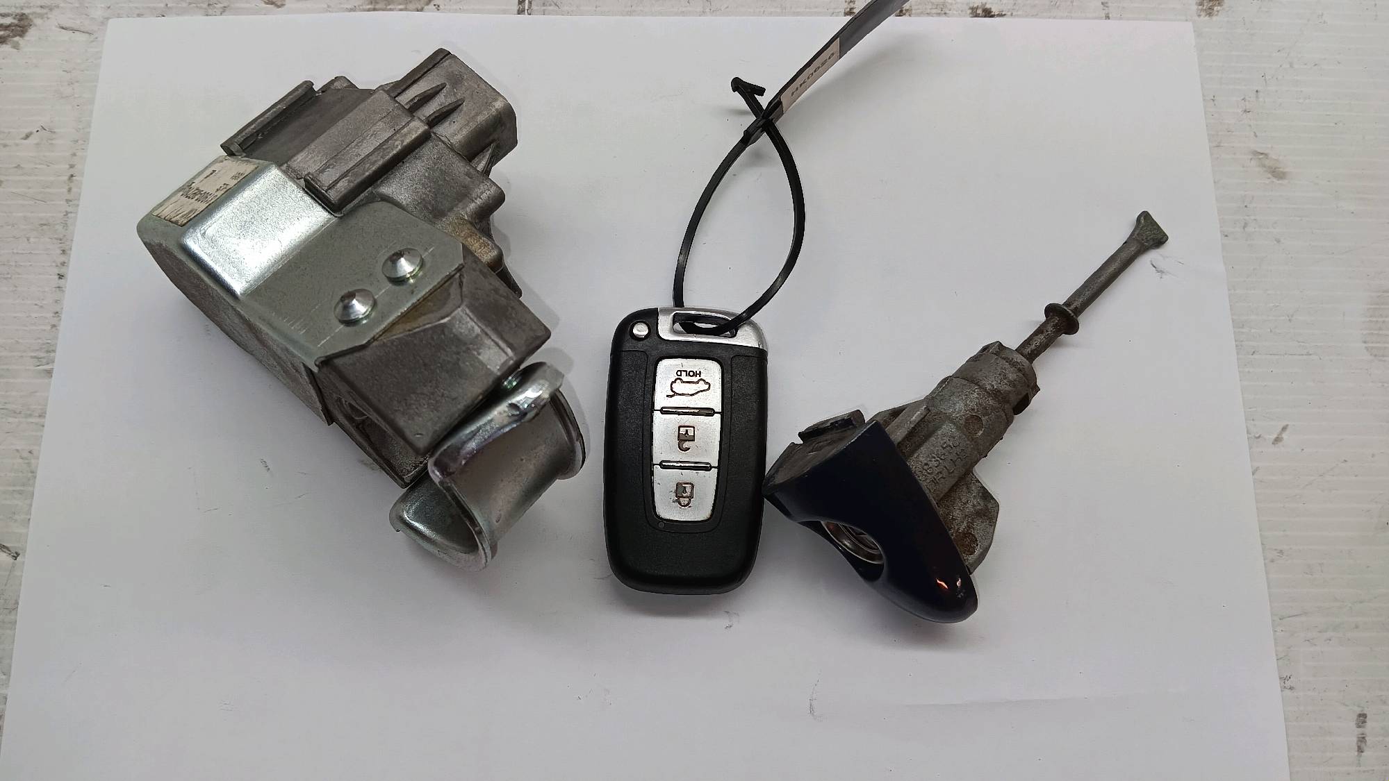 Schlusselsatz mit transponder Hyundai IX 35 2013 - 15