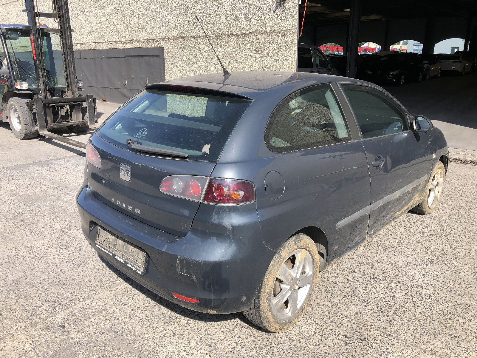Hinter Stoßfänge Seat IBIZA III 2002 - 08 6L