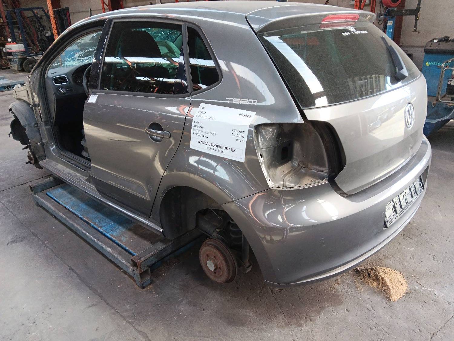 Deur links achter Vw Polo