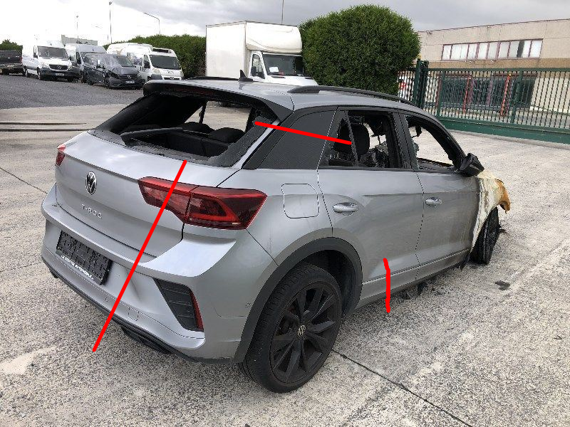 Vleugel rechts achter Vw T-ROC I 2022 -