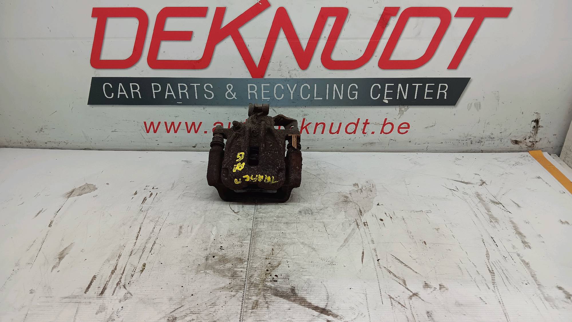 Remschijf links ACHTER Renault TRAFIC II 2006 - 14