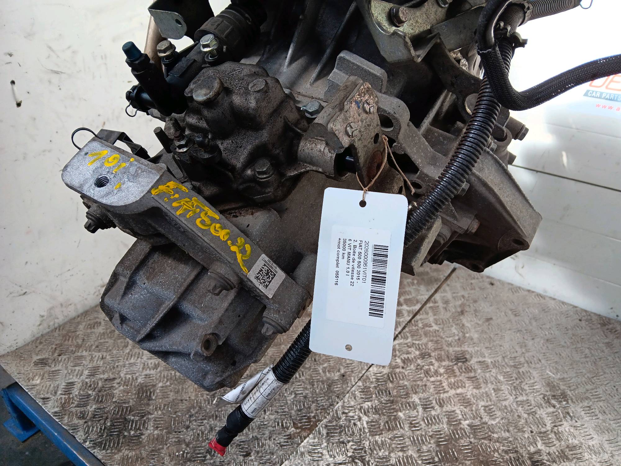 2. Versnellingsbak Fiat 500 2015 -