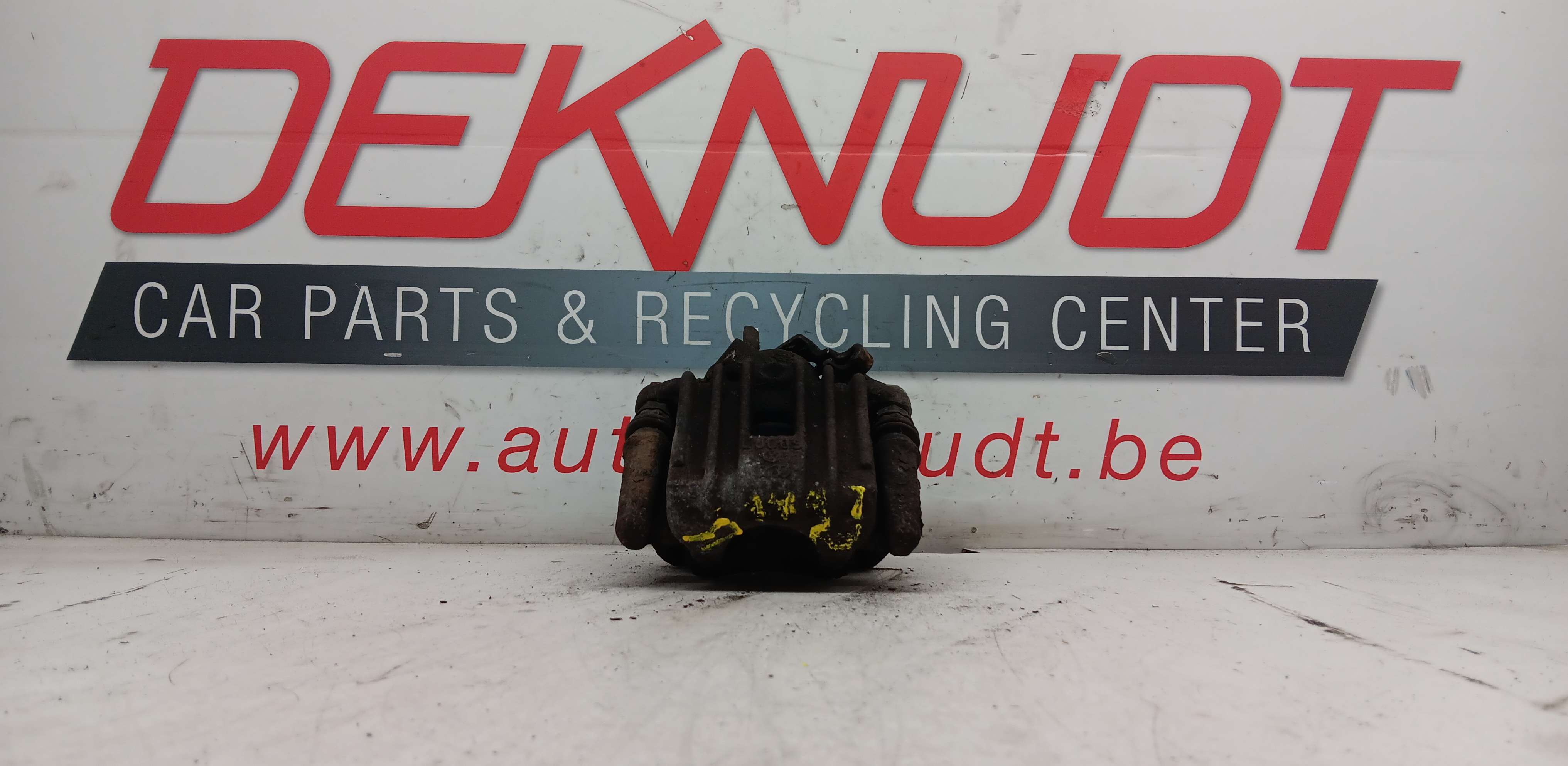 Remschijf links ACHTER Vw POLO 2009 - 17 6R