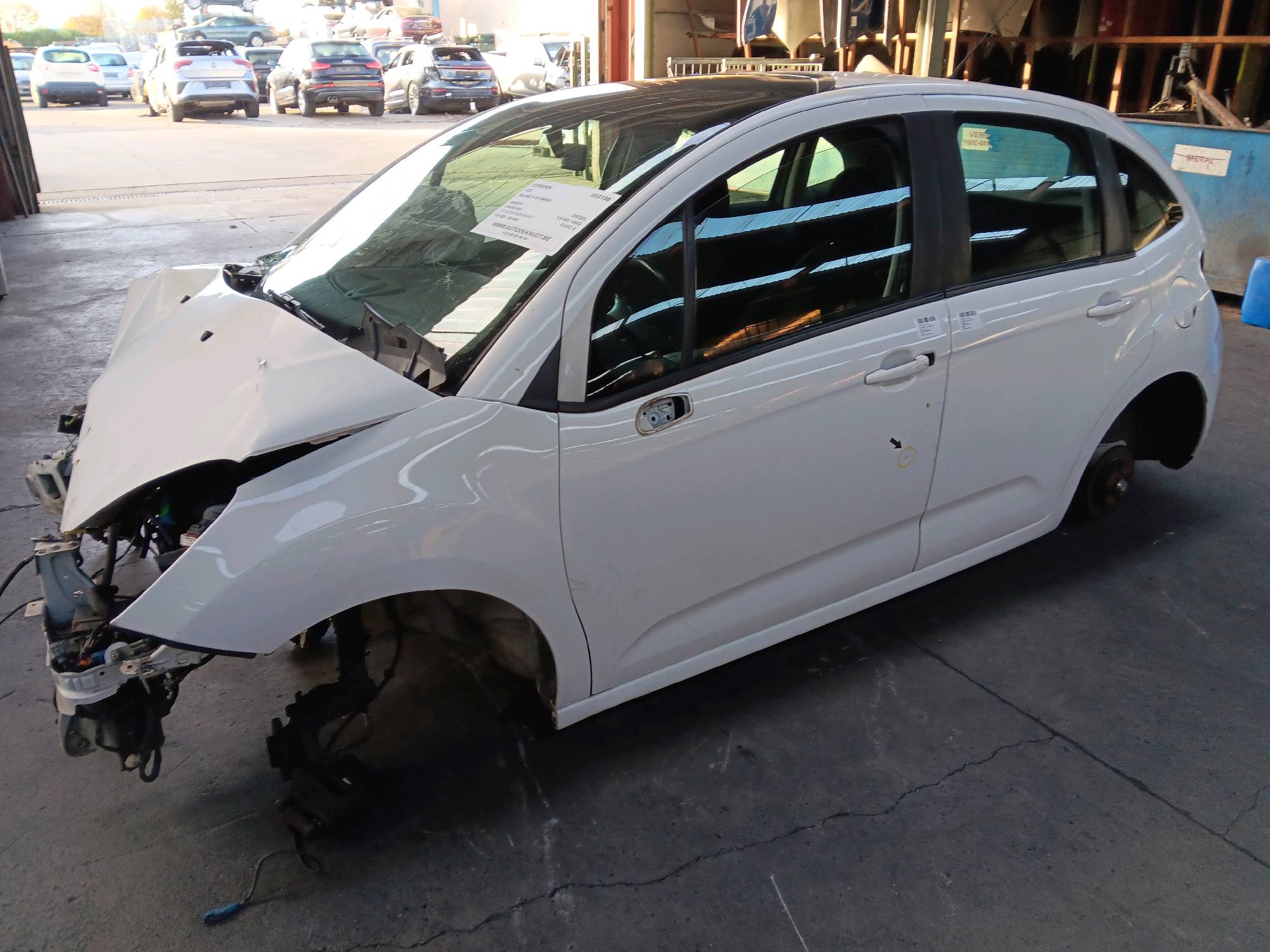 Deur links voor Citroen C3 II 2009 - 13