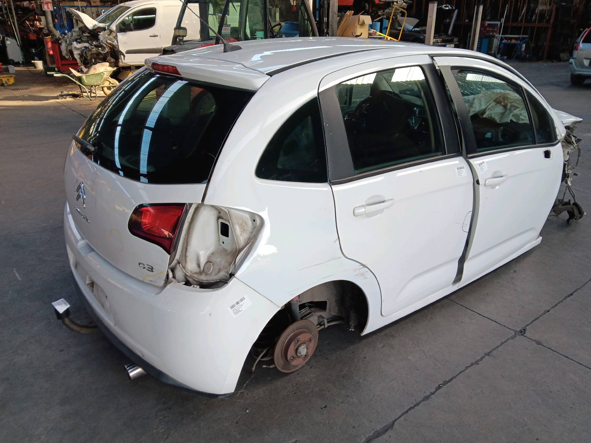 porte AR D Citroen C3 II 2009 - 13