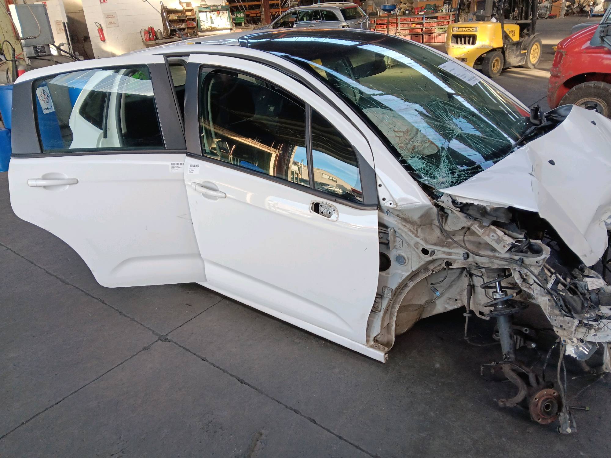 Deur rechts voor Citroen C3 II 2009 - 13