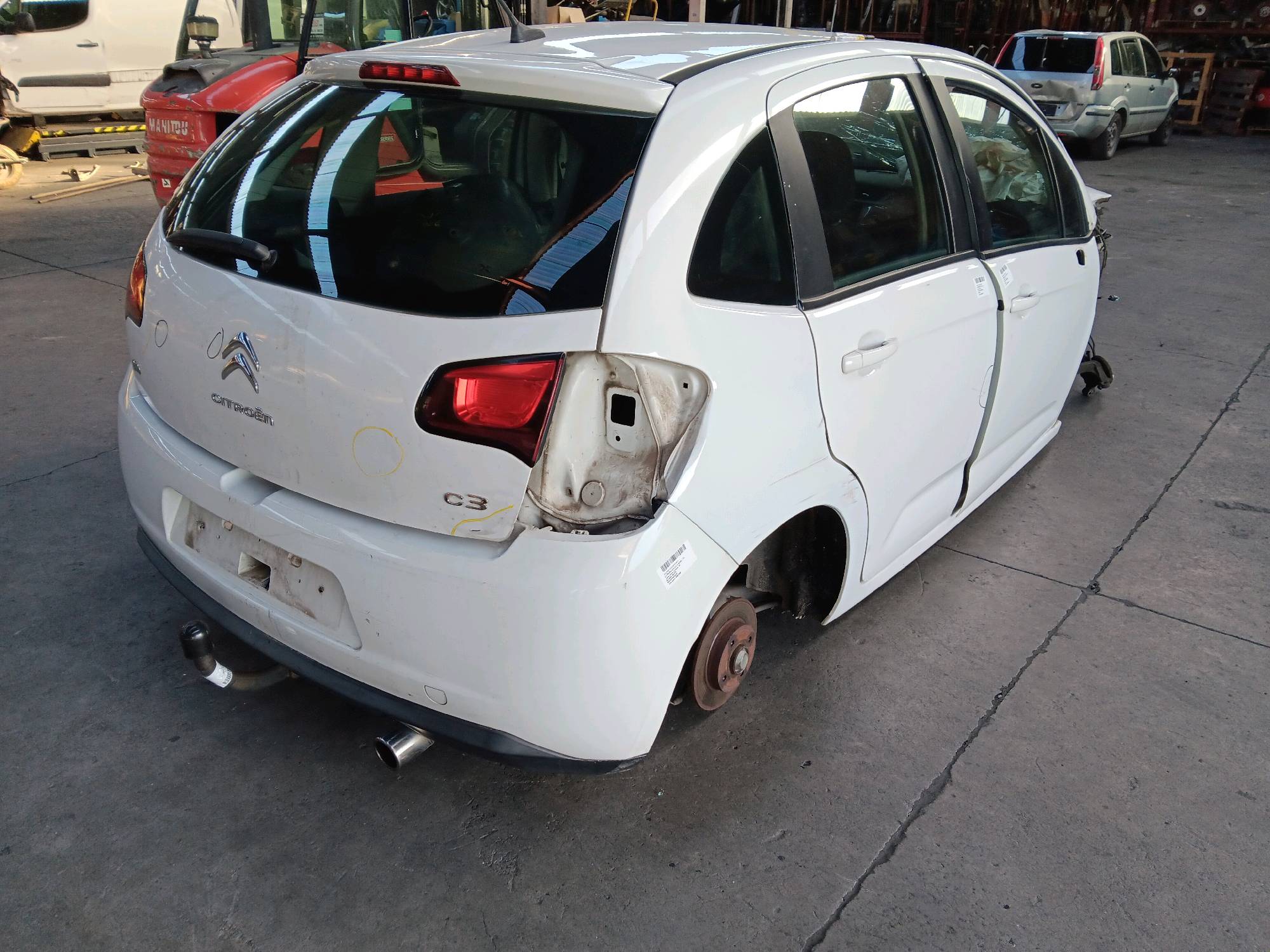 Hinter Stoßfänge Citroen C3 II 2009 - 13