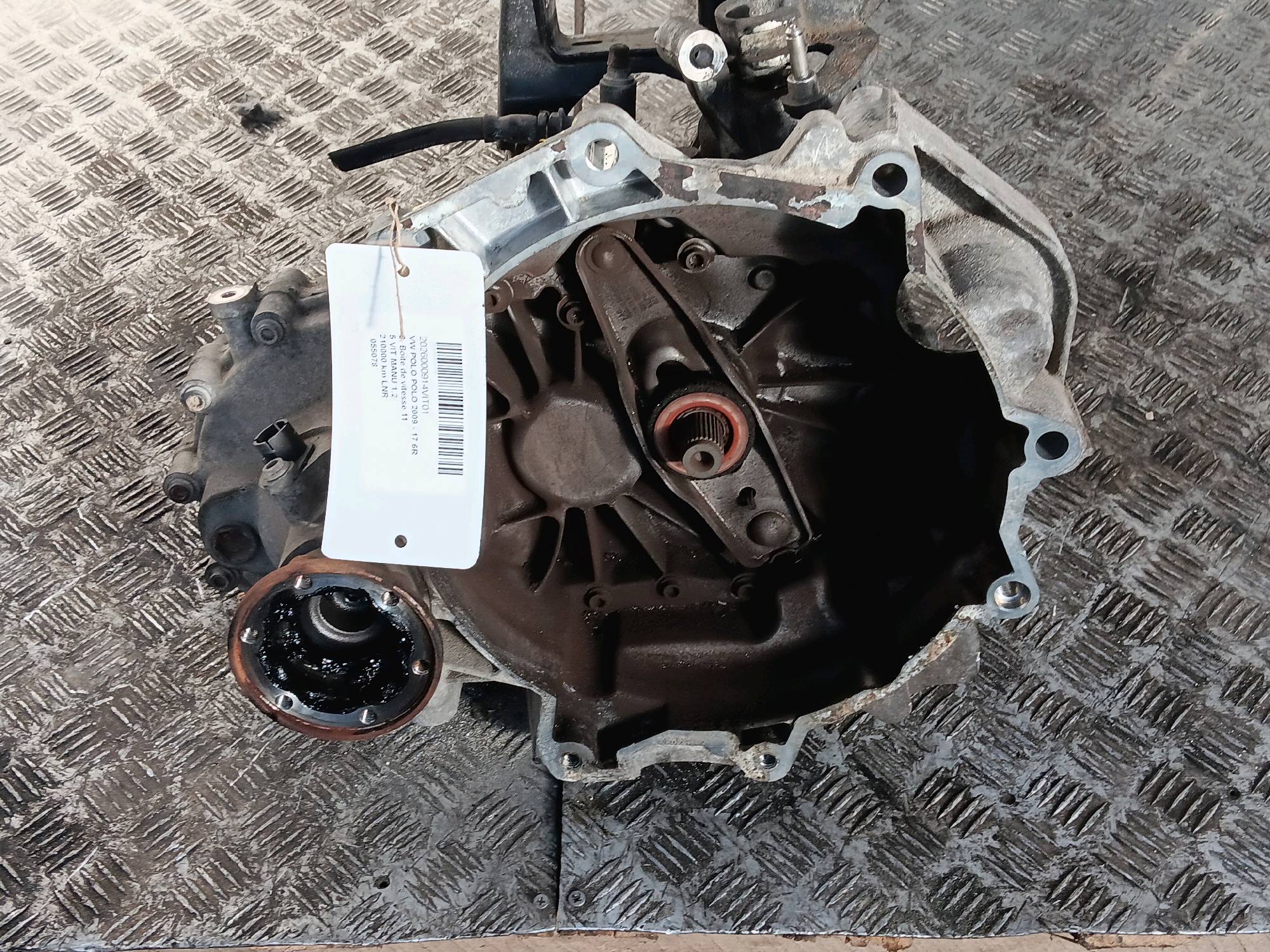2. Versnellingsbak Vw POLO 2009 - 17 6R