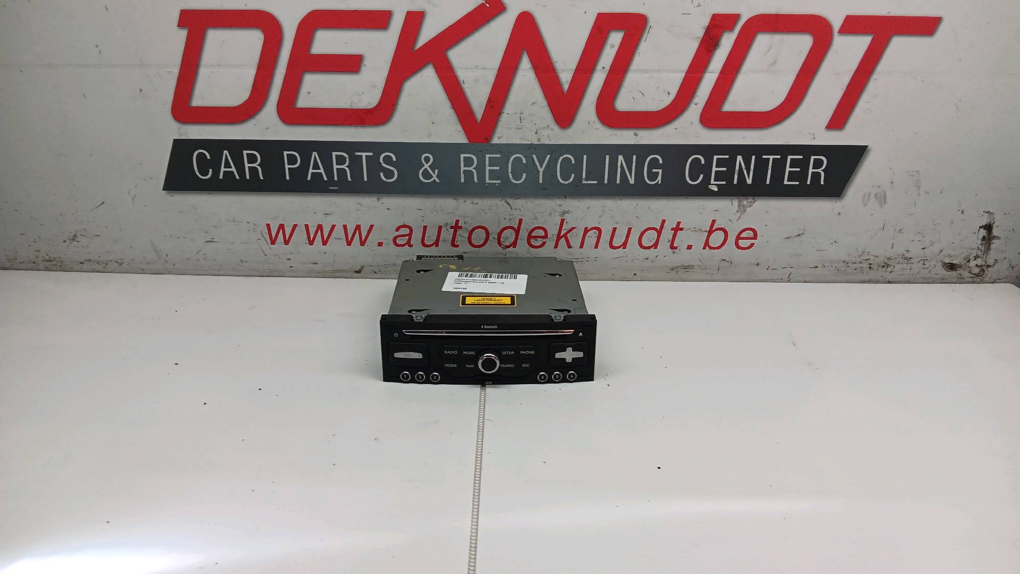 Radio Citroen C3 II 2009 - 13