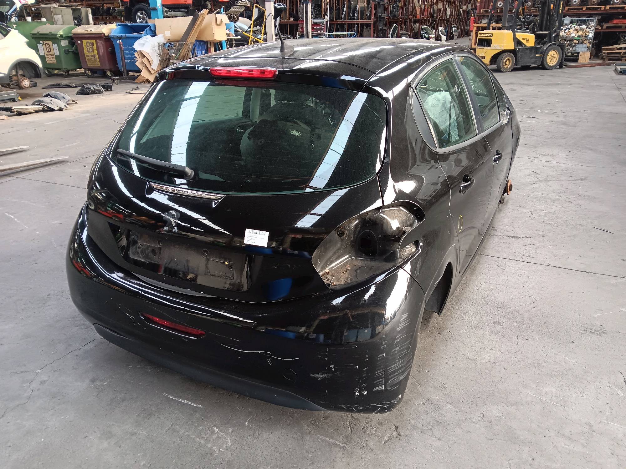 Achterklep Peugeot 208 I 2012 - 2015