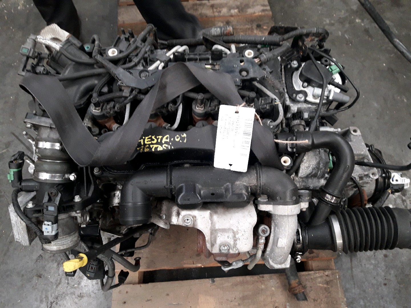 1. Motor Ford FIESTA 6 2008 - 12