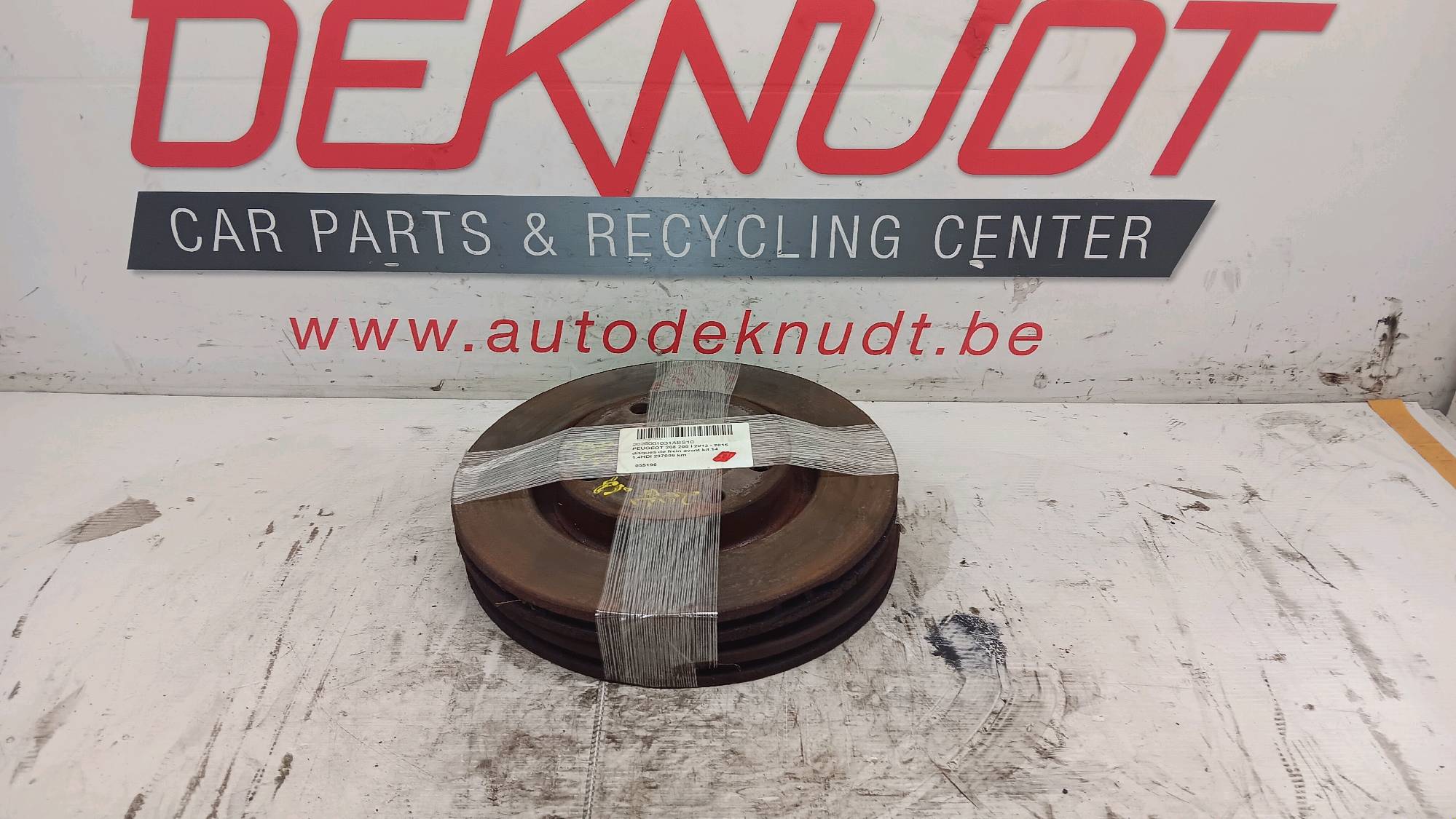 disques de frein avant kit Peugeot 208 I 2012 - 2015