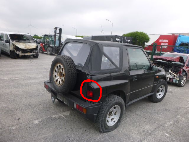 Lichtblok rechts achter Suzuki VITARA I 1988 - 98