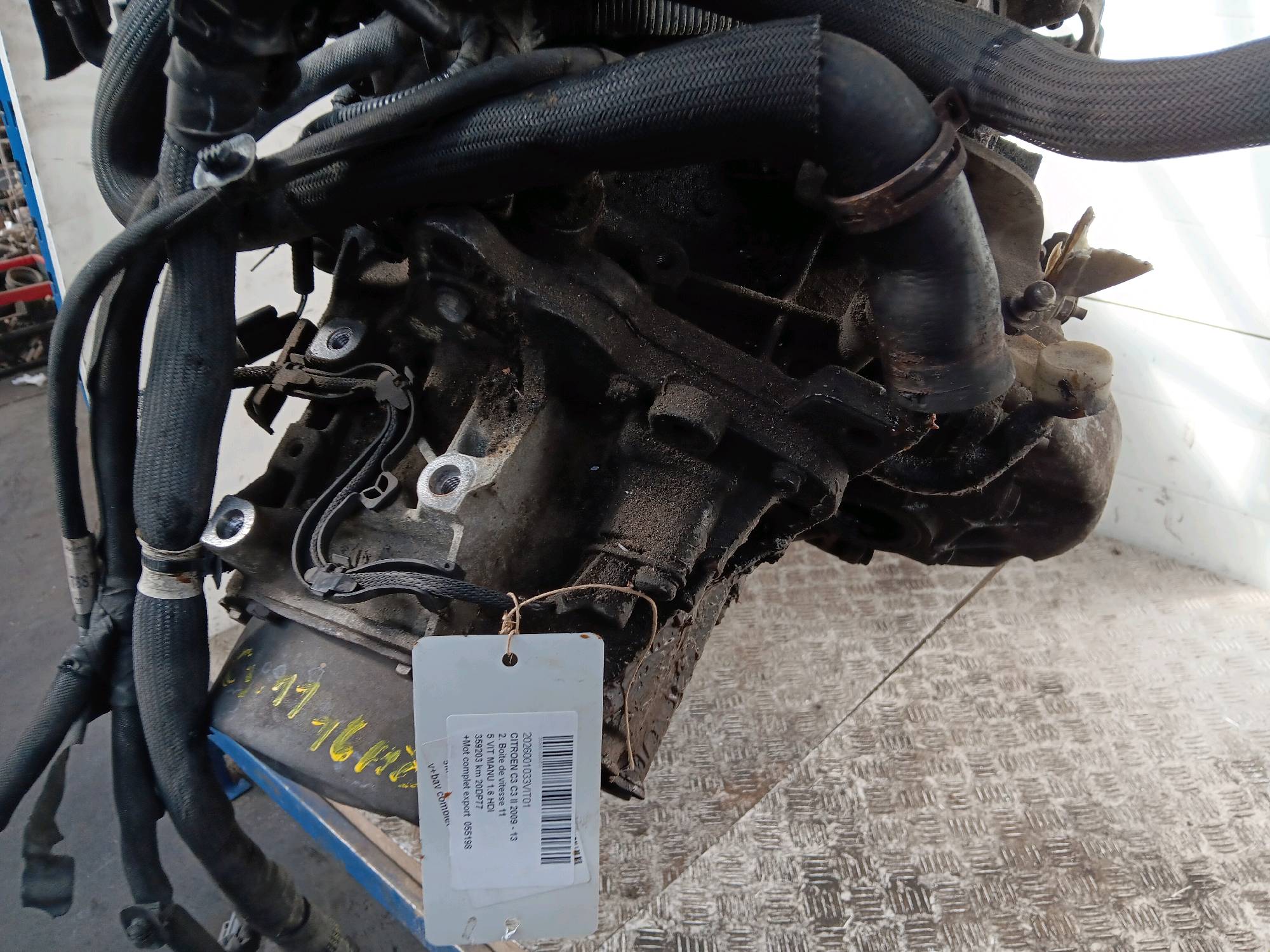 2. Versnellingsbak Citroen C3 II 2009 - 13