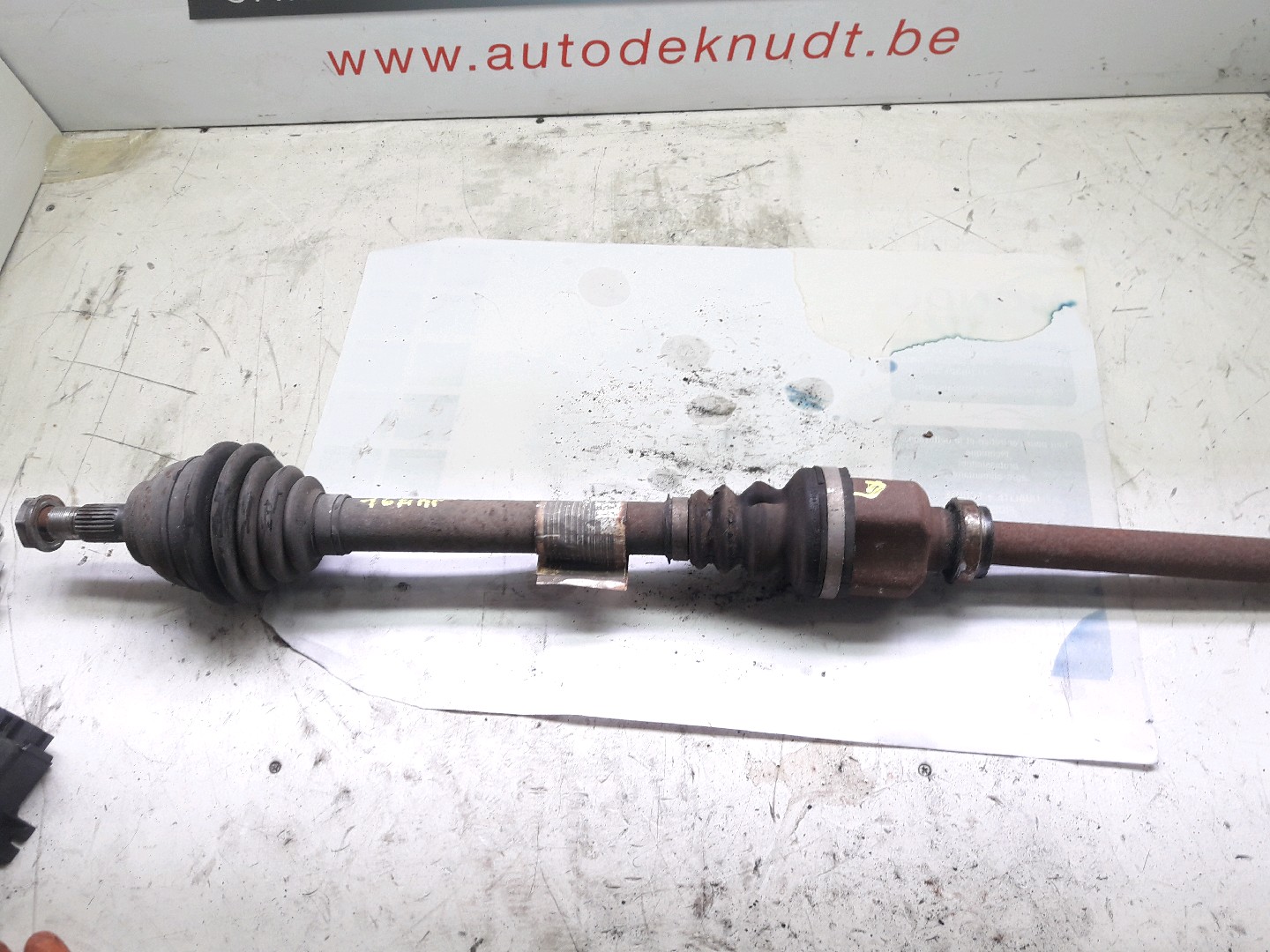 Kardan rechts voor Peugeot 5008 2009 - 17