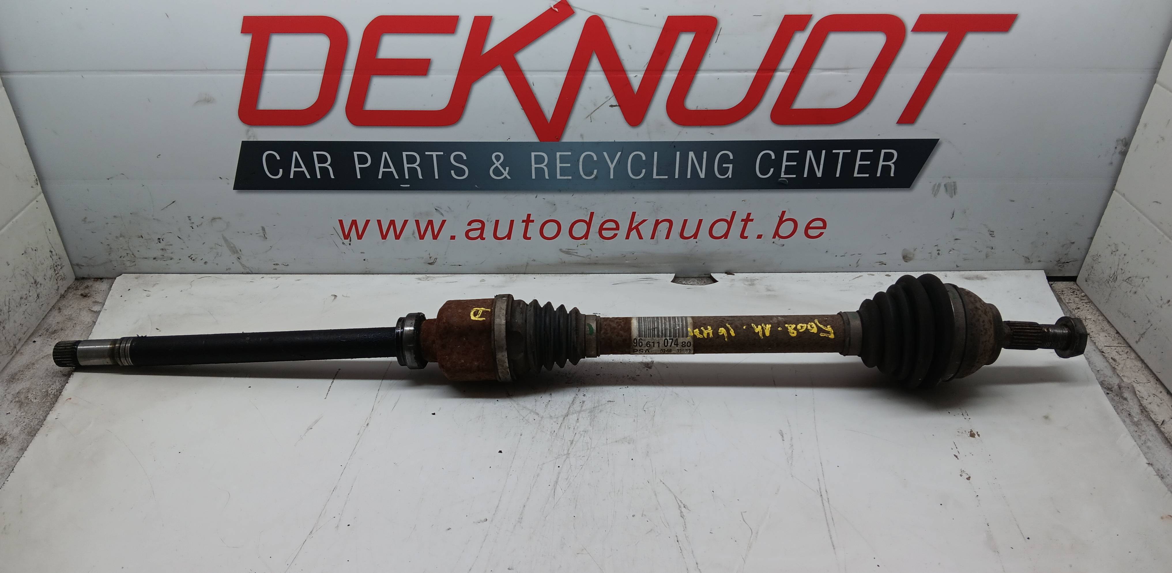 Kardan rechts voor Peugeot 5008 2009 - 17