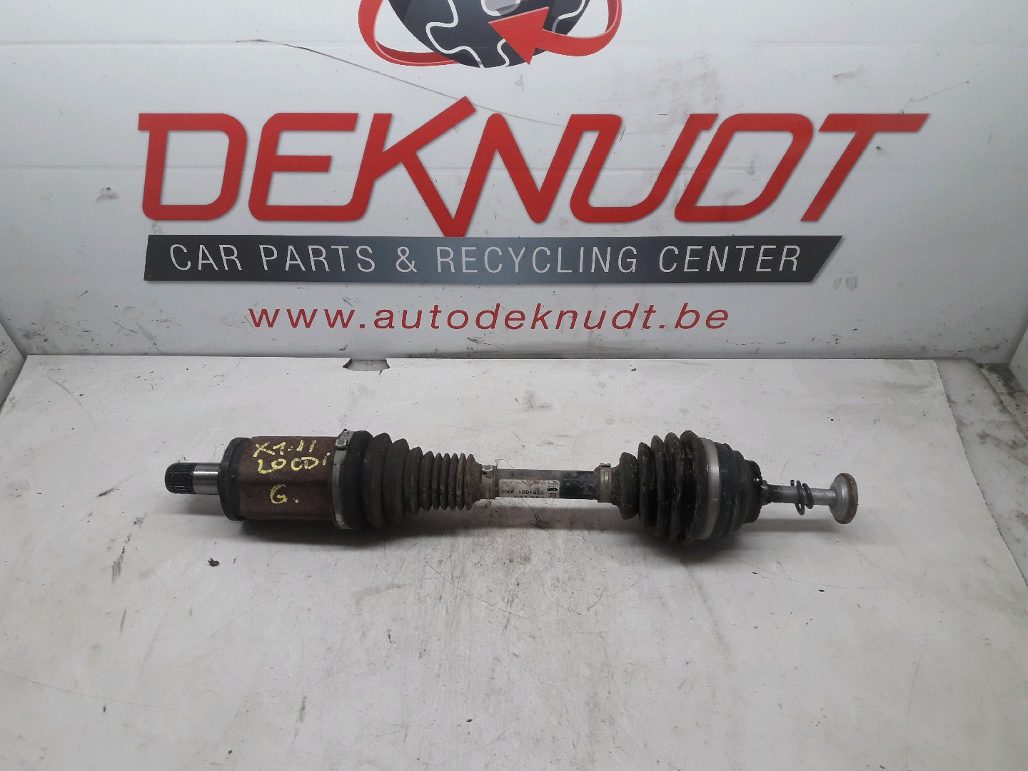 Kardan links Bmw X1 E84 2009 - 12