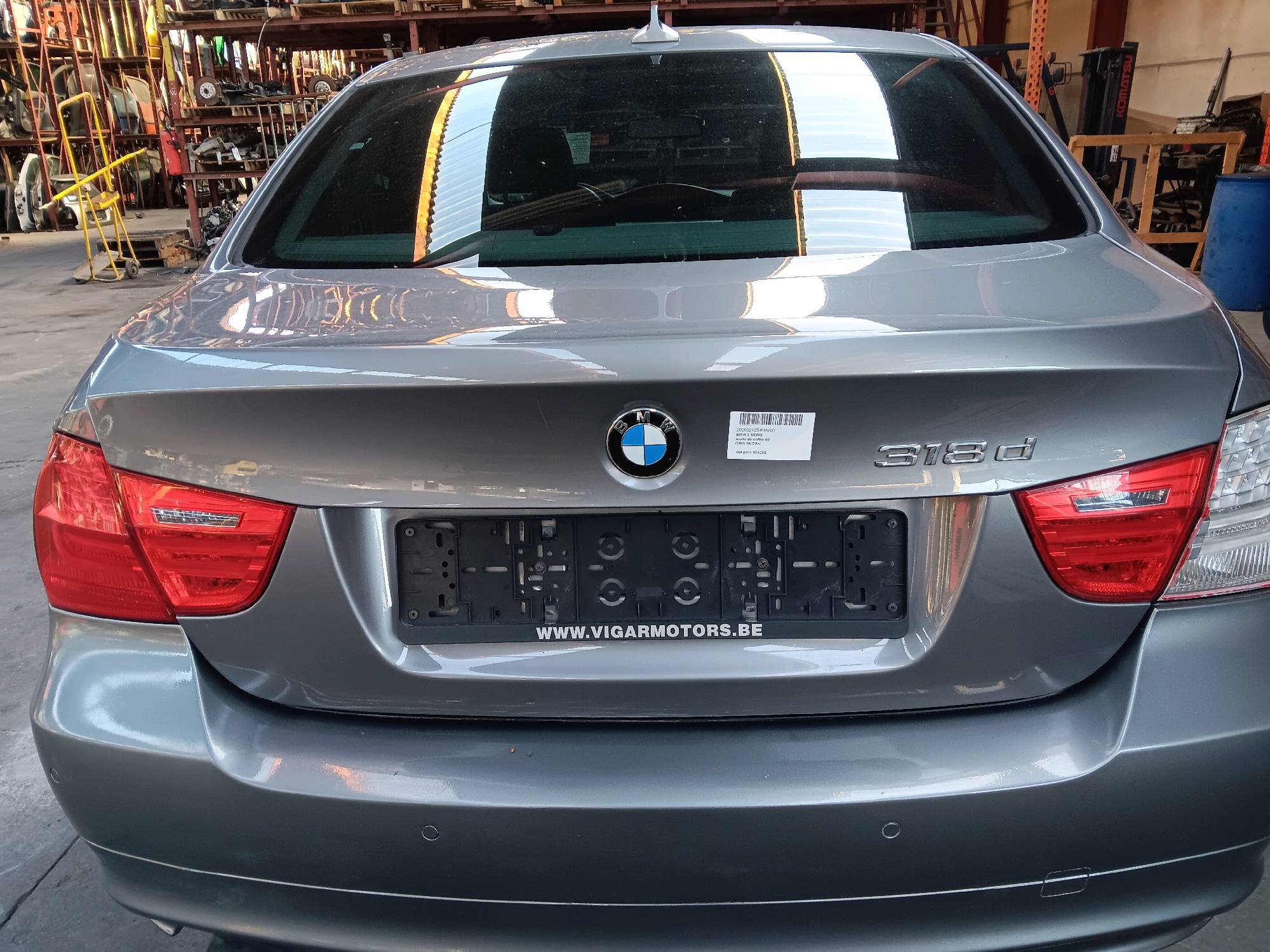 malle de coffre Bmw S3 E90 2008 - 12