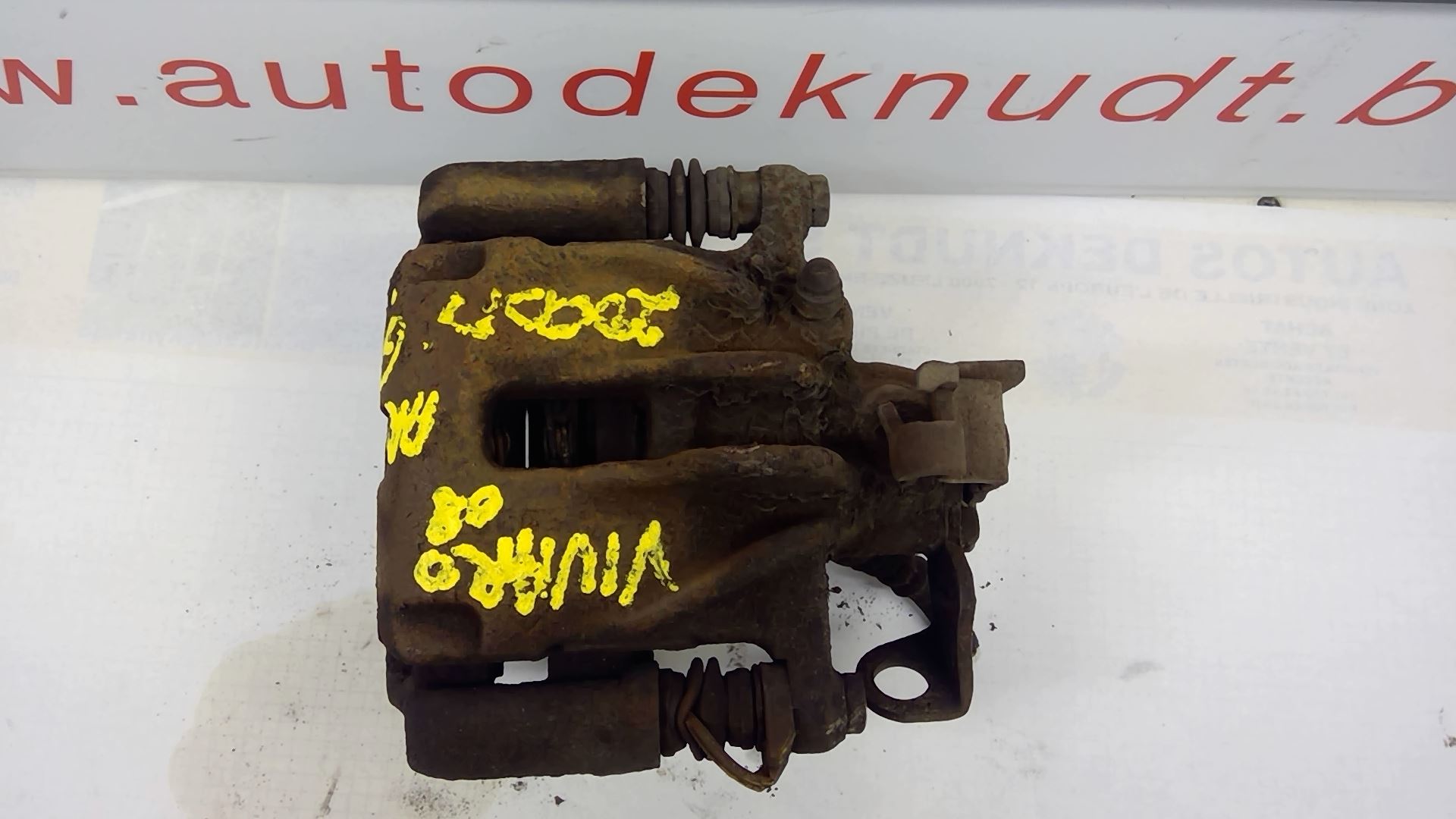 Remschijf links ACHTER Opel VIVARO A 2006 - 14