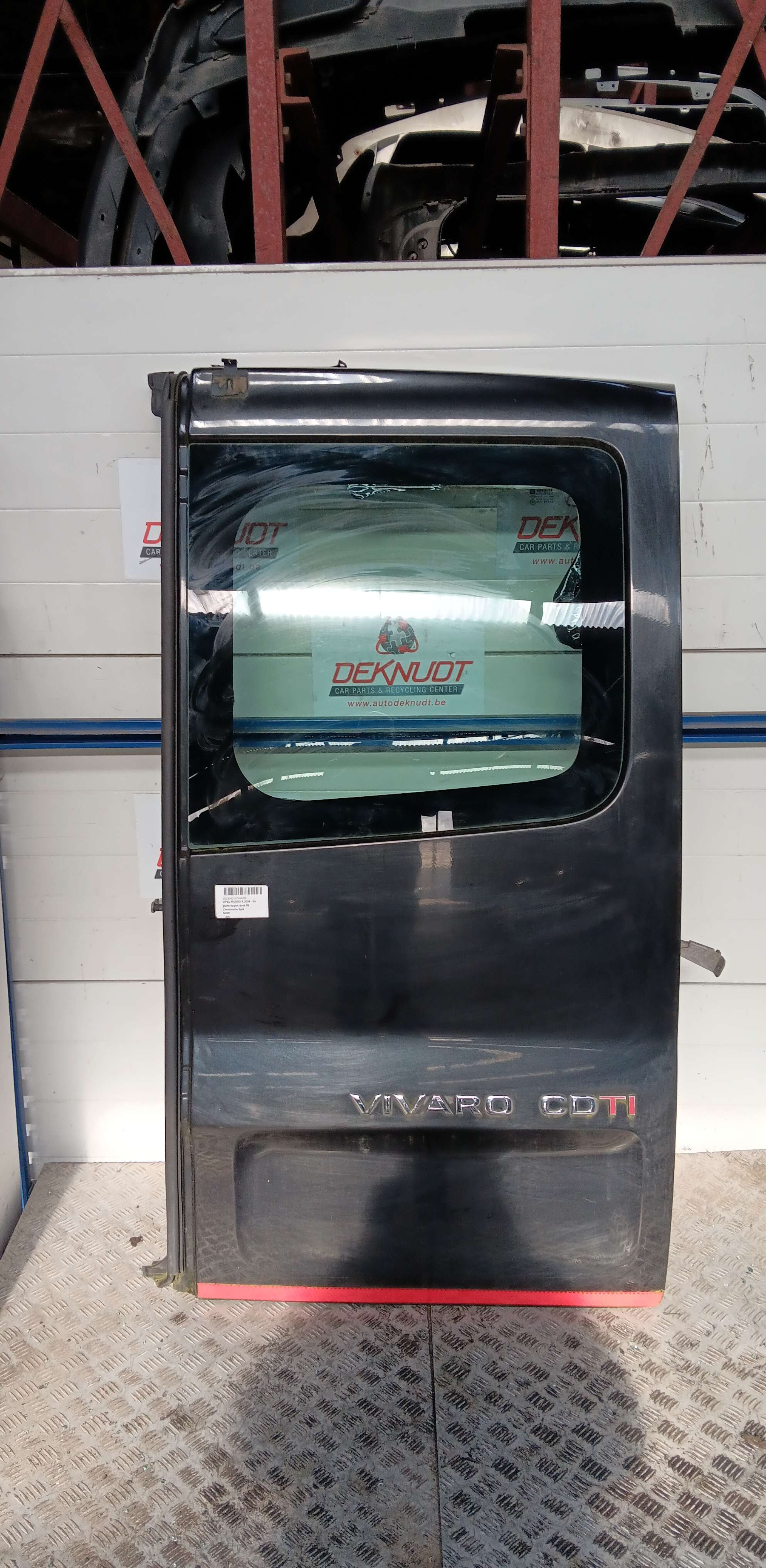 porte hayon droit Opel VIVARO A 2006 - 14
