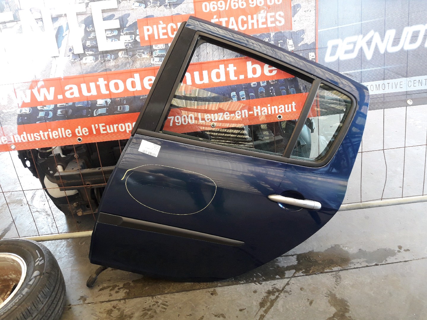 porte AR G Renault CLIO III 2005 - 09