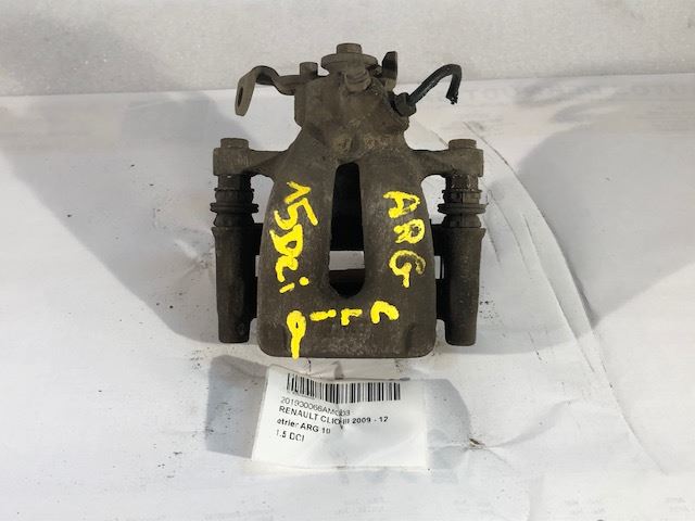 Remschijf links ACHTER Renault CLIO III 2009 - 12