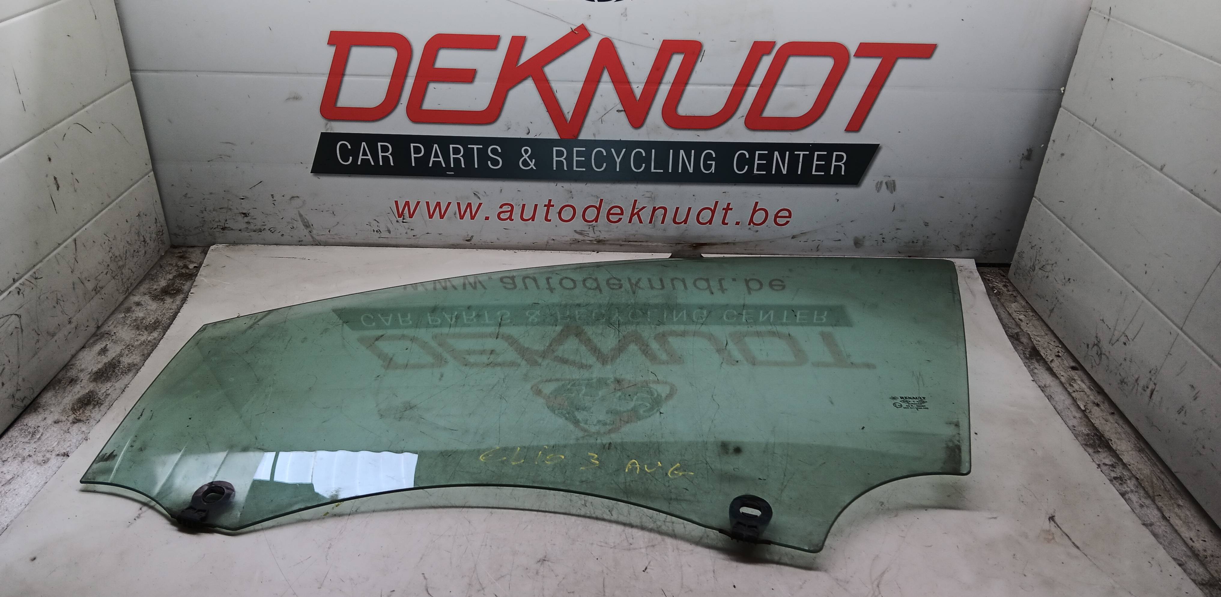 Raam deur links voor Renault CLIO III 2005 - 09