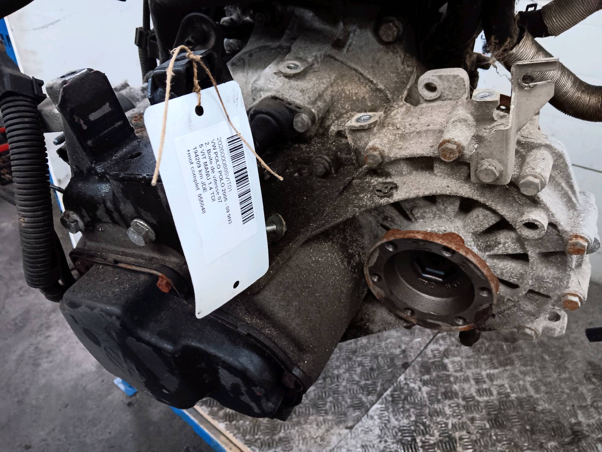 2. Versnellingsbak Vw POLO 2005 - 09 9N3