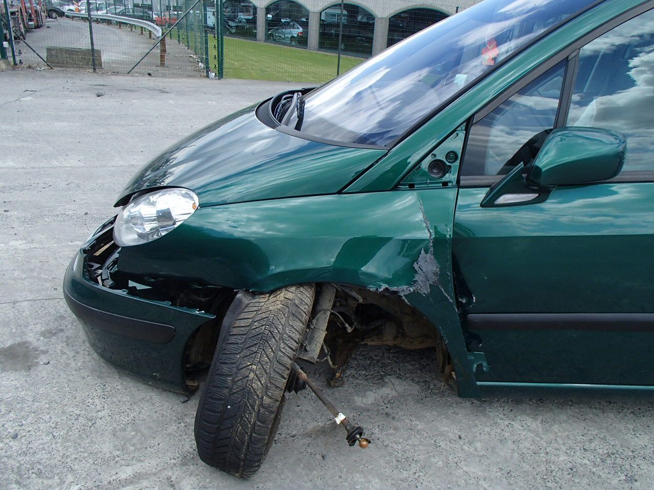 Buiten spiegel Links Elec Peugeot 807