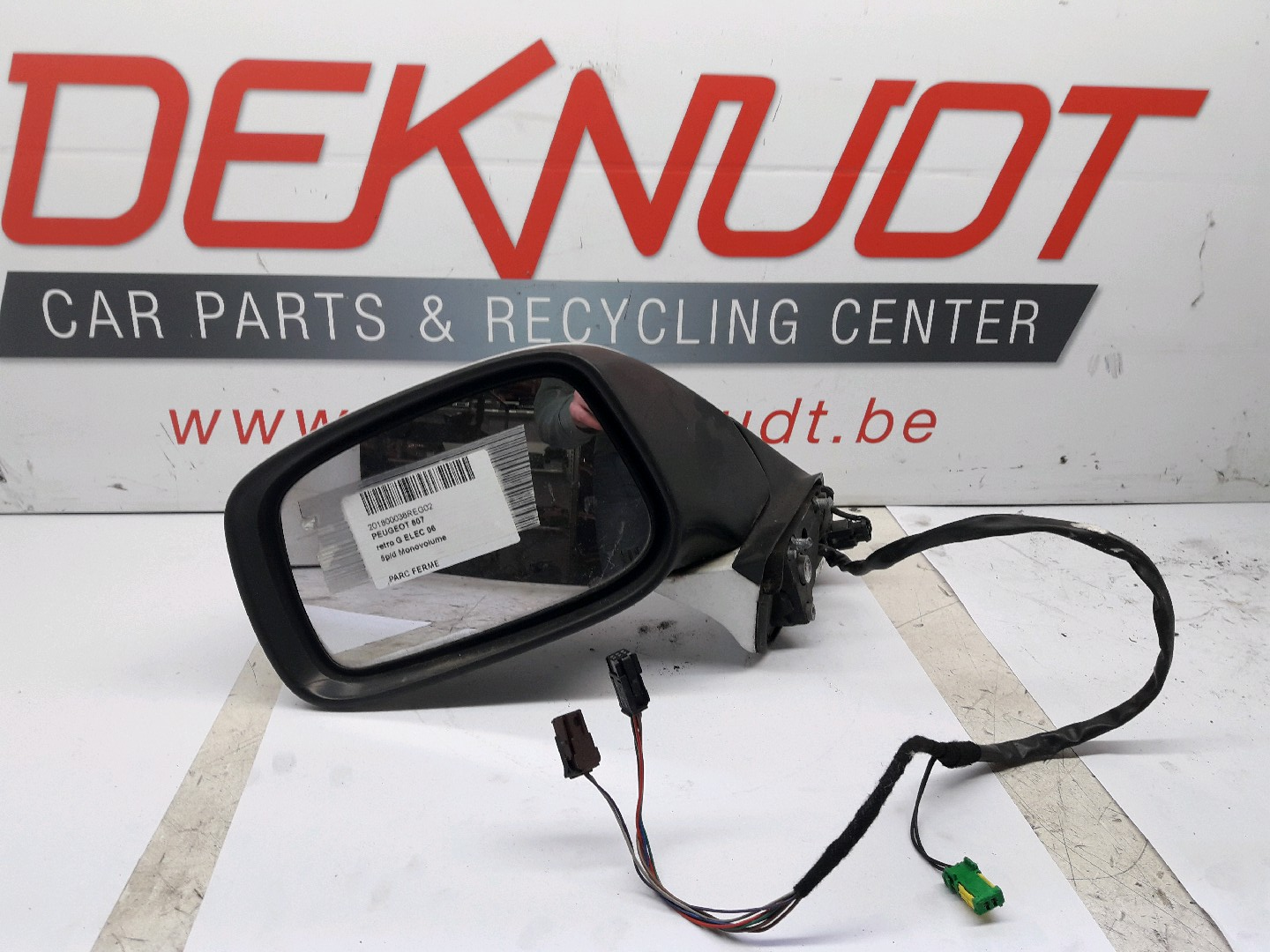 Buiten spiegel Links Elec Peugeot 807