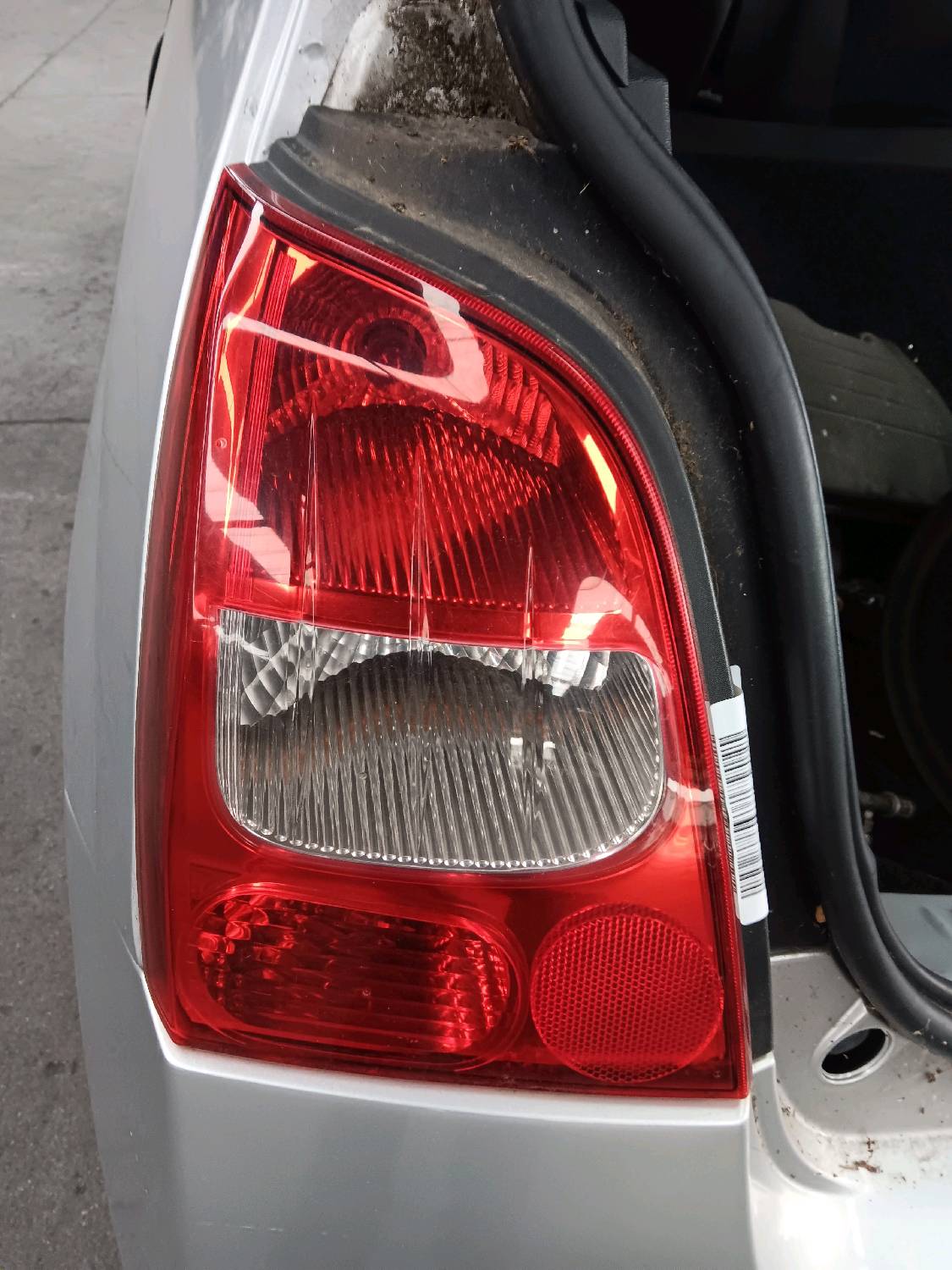 Lichtblok links achter Renault TWINGO II 2007 - 12