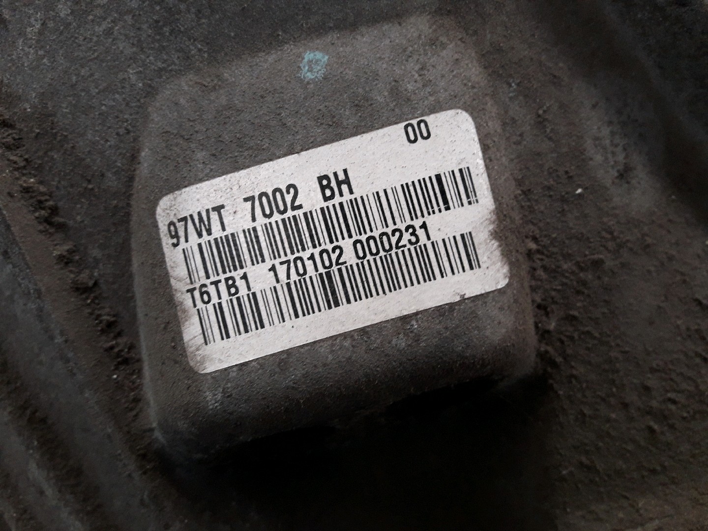 2. Versnellingsbak Ford KA I 1996 - 08