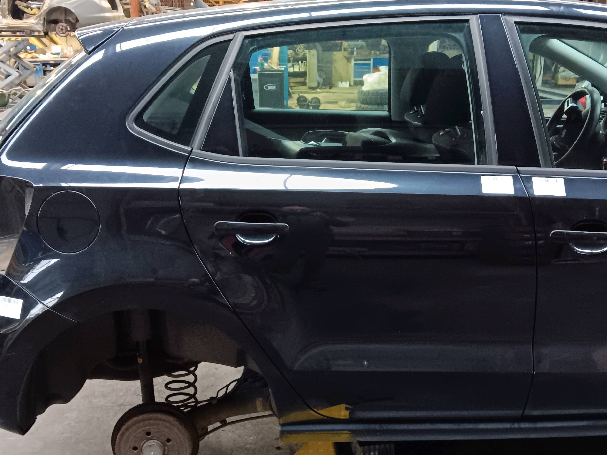 Deur rechts achteraan Vw POLO 2009 - 17 6R