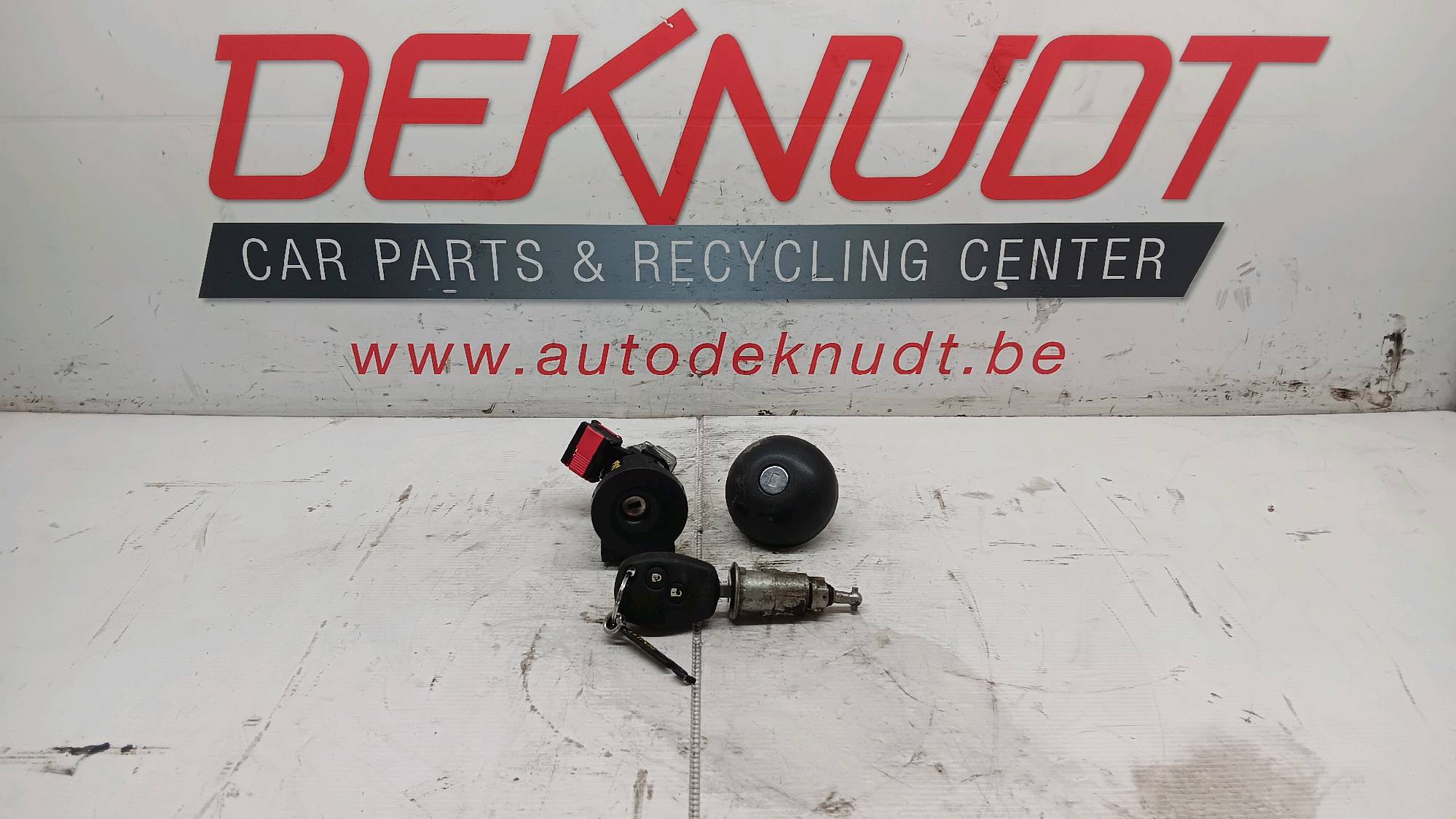 Sleutelset met transponder Renault TWINGO II 2007 - 12