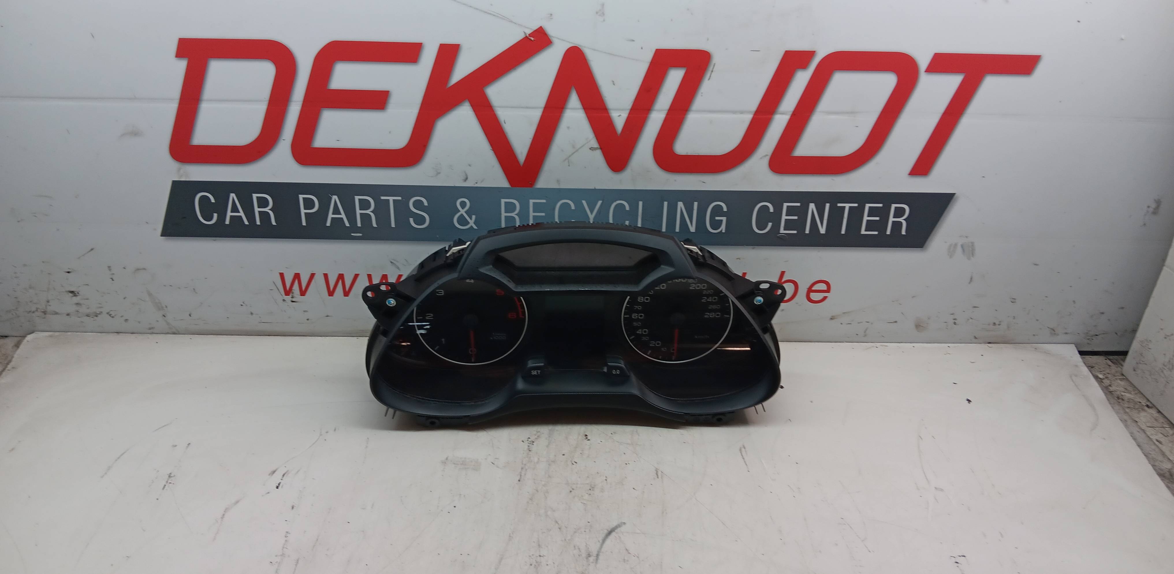 compteur kilométrique Audi A4 B8 2007 - 12